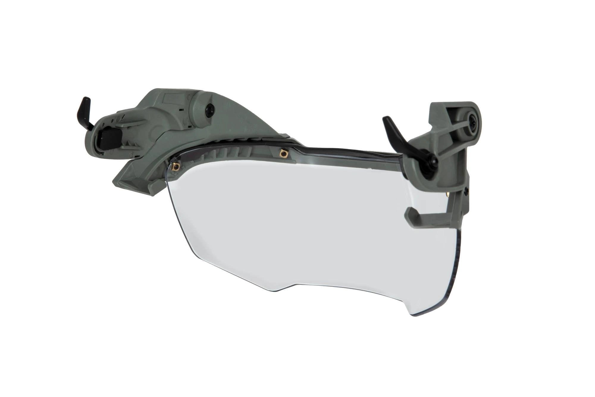 Goggles / Visor for FAST helmets - grey
