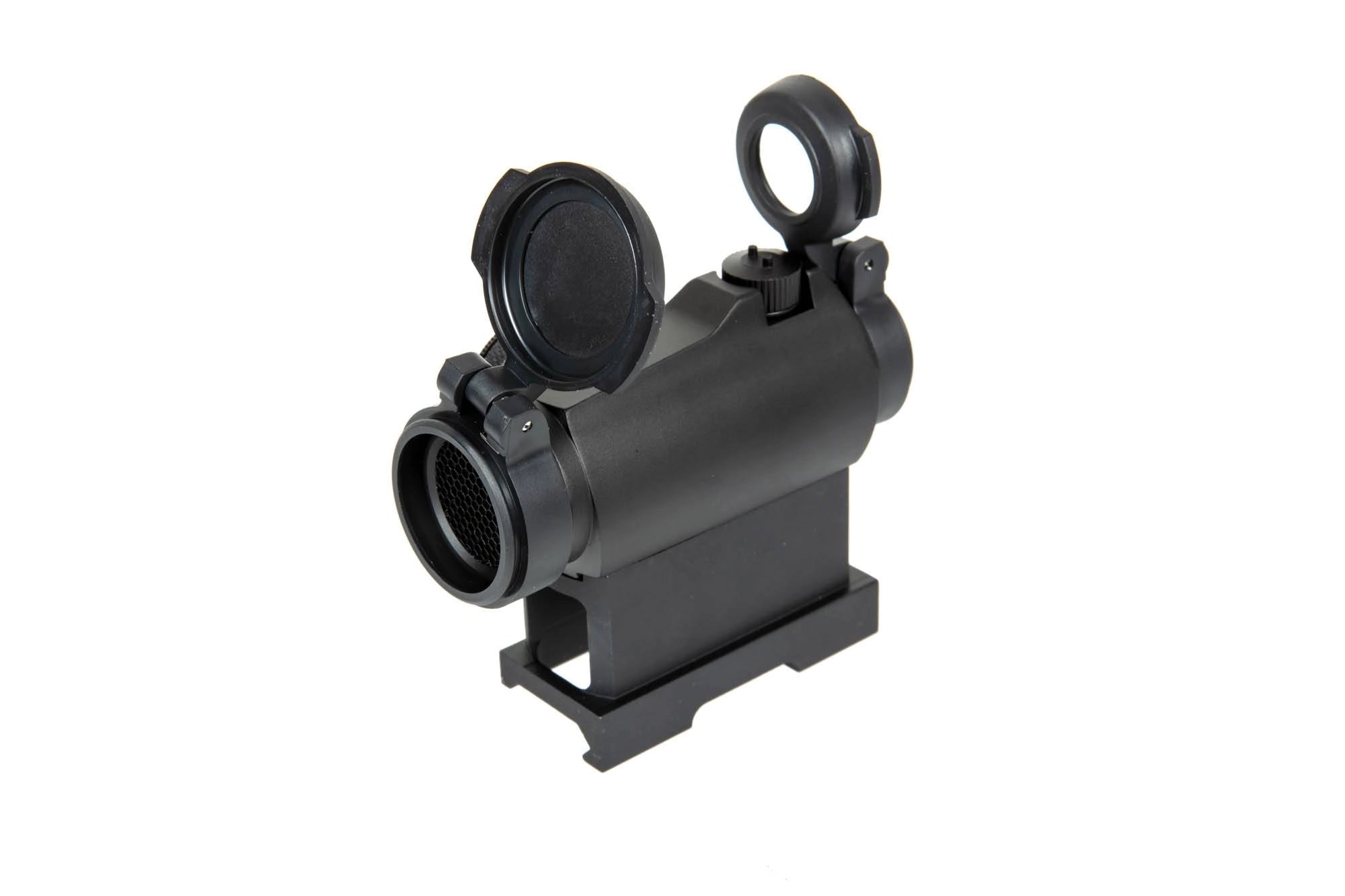 TR02 Red Dot Sight Replica with riser QD mount - black