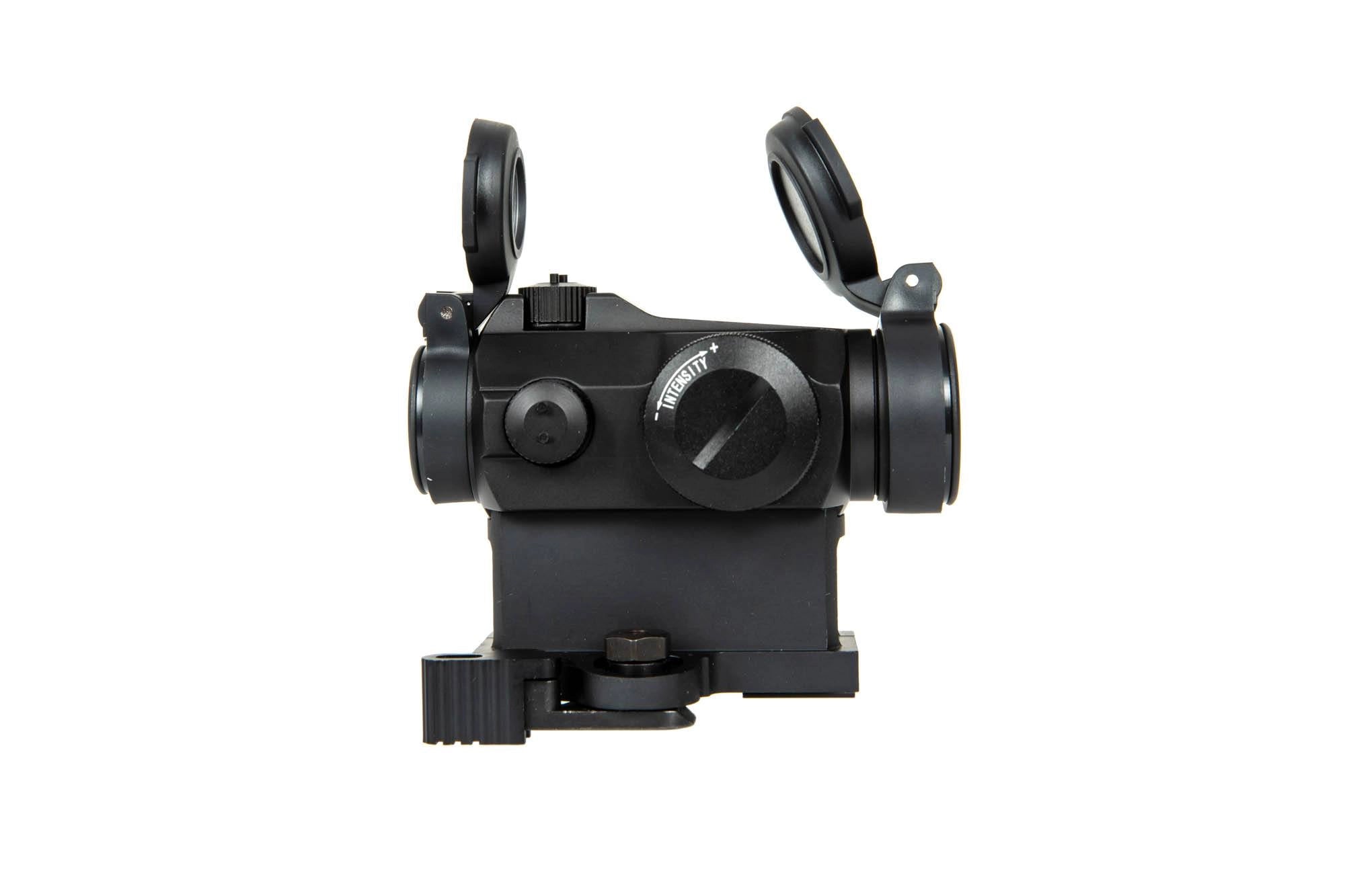 TR02 Red Dot Sight Replica with riser QD mount - black-2