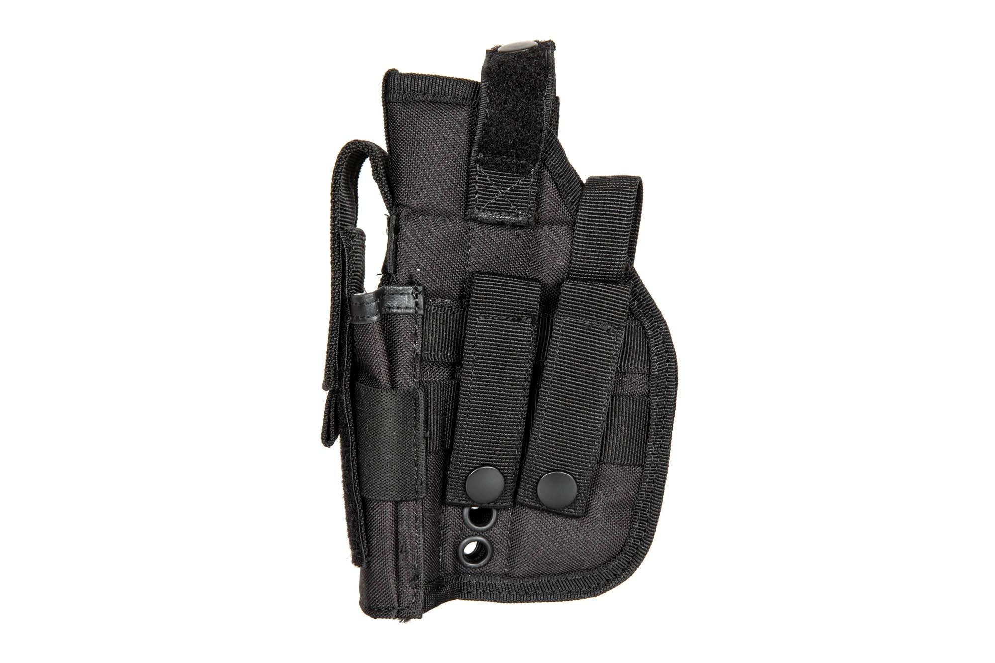Universal Holster with mag Pouch - Black