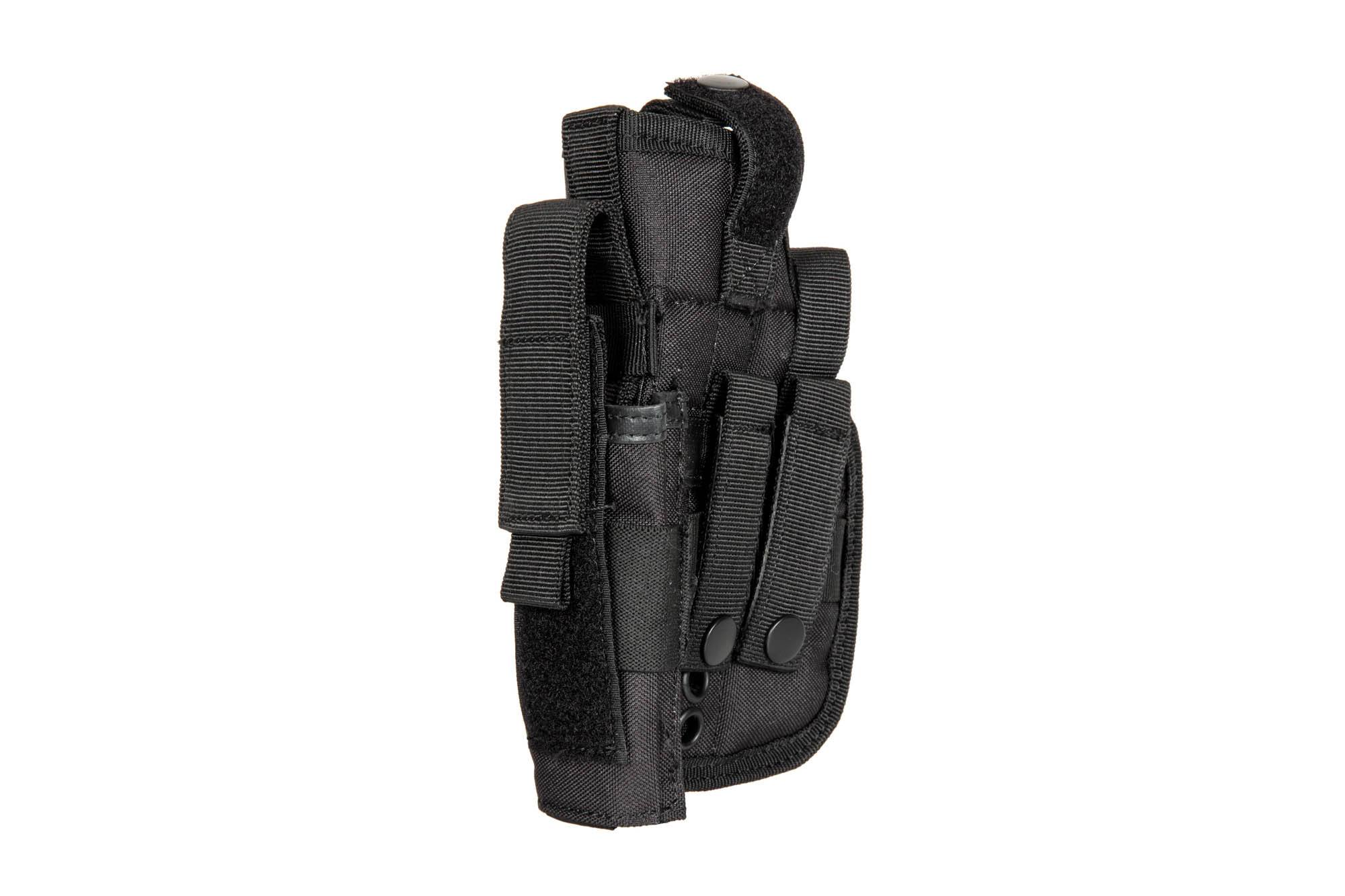 Universal Holster with mag Pouch - Black