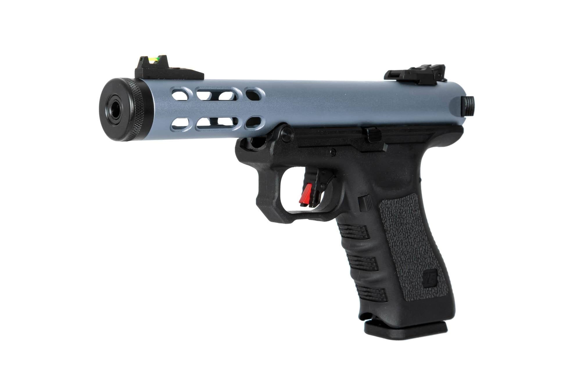 Pistolet à gaz WE Galaxy SpeedSoft - Bleu