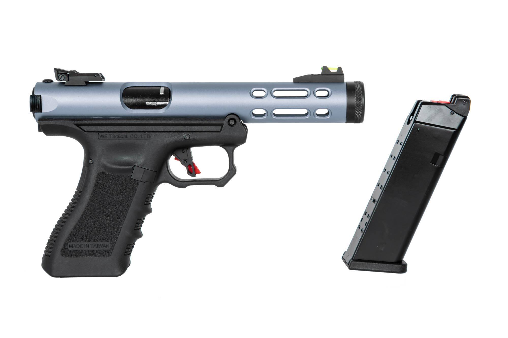 Pistola a gas WE Galaxy Softair - Blu