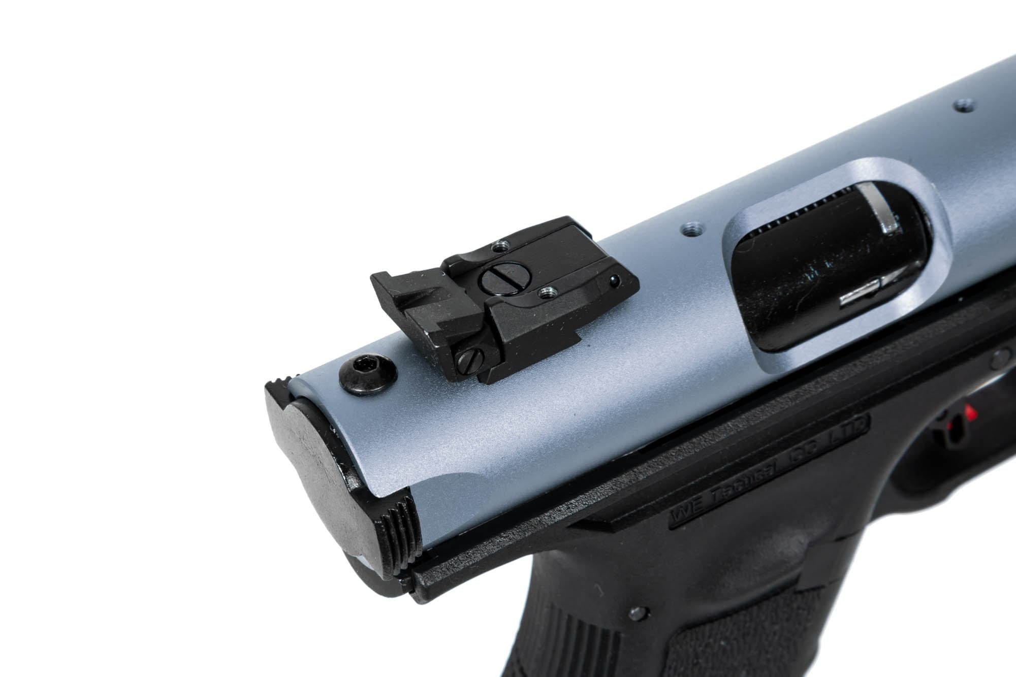 Pistolet à gaz WE Galaxy Airsoft - Bleu