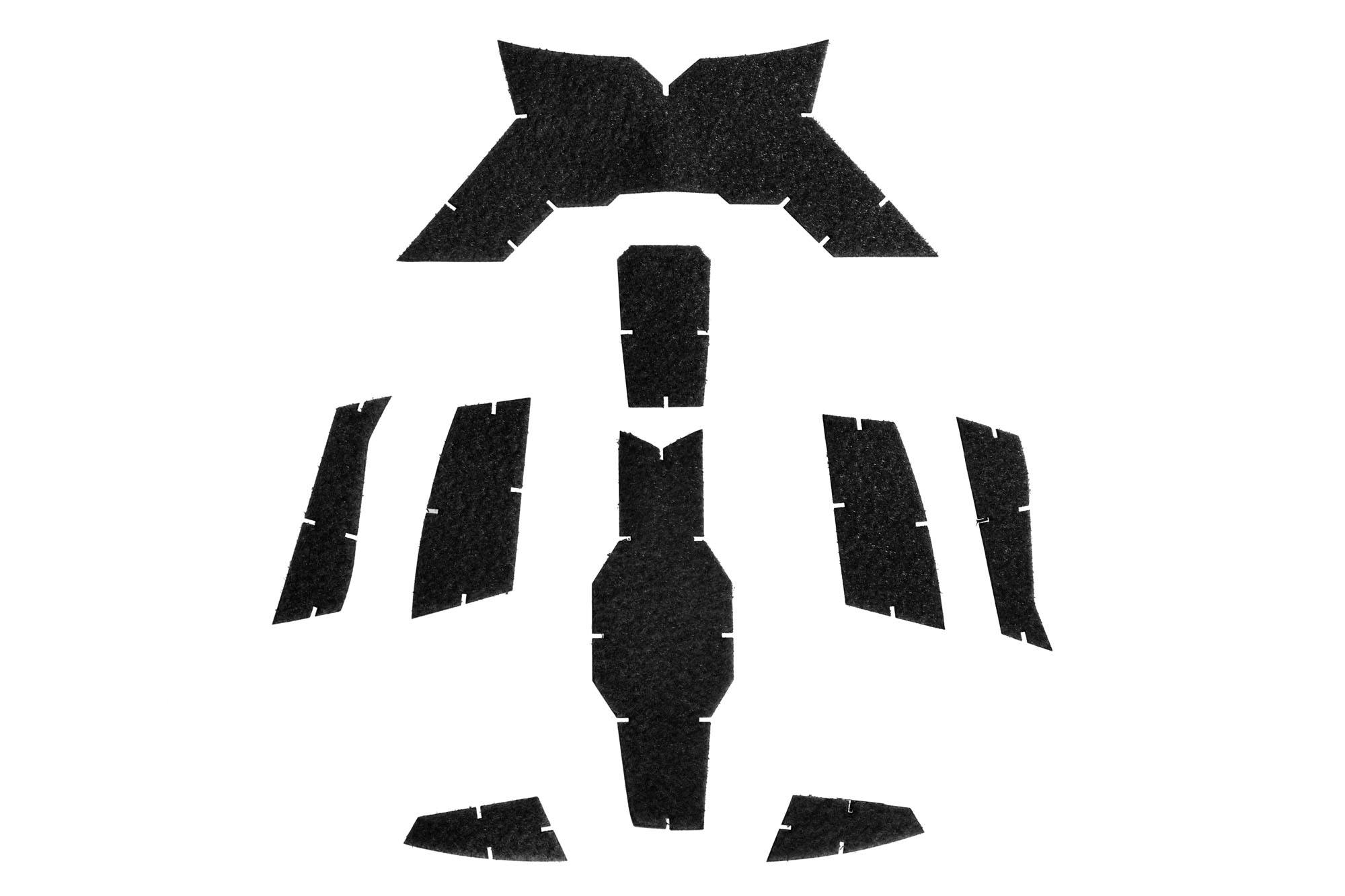 Replika Hełmu Caiman Bump (L/XL) - Czarny