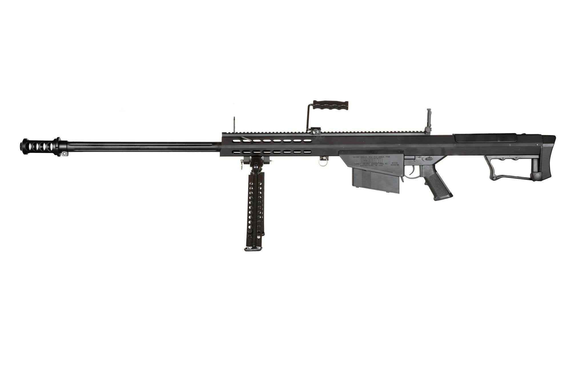 SW-024S sniper rifle replica with bipod - black