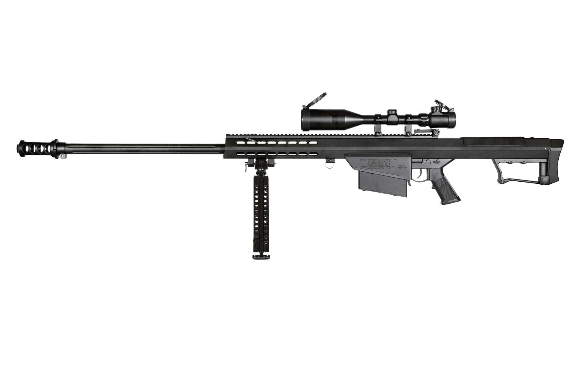 SW-024S sniper rifle replica with bipod&scope - Black