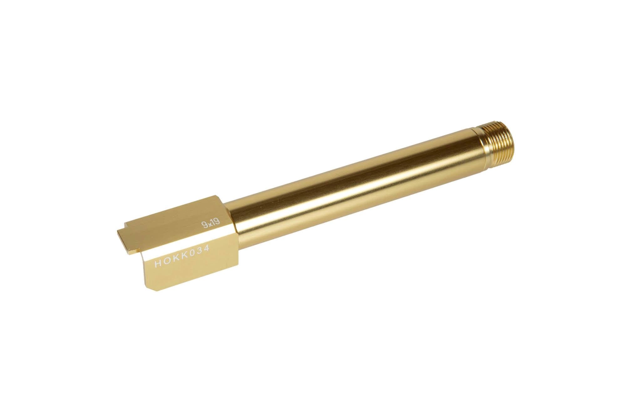 G17 Gen4 "2 Way Fixed" Non-Recoiling Outer Barrel - Gold