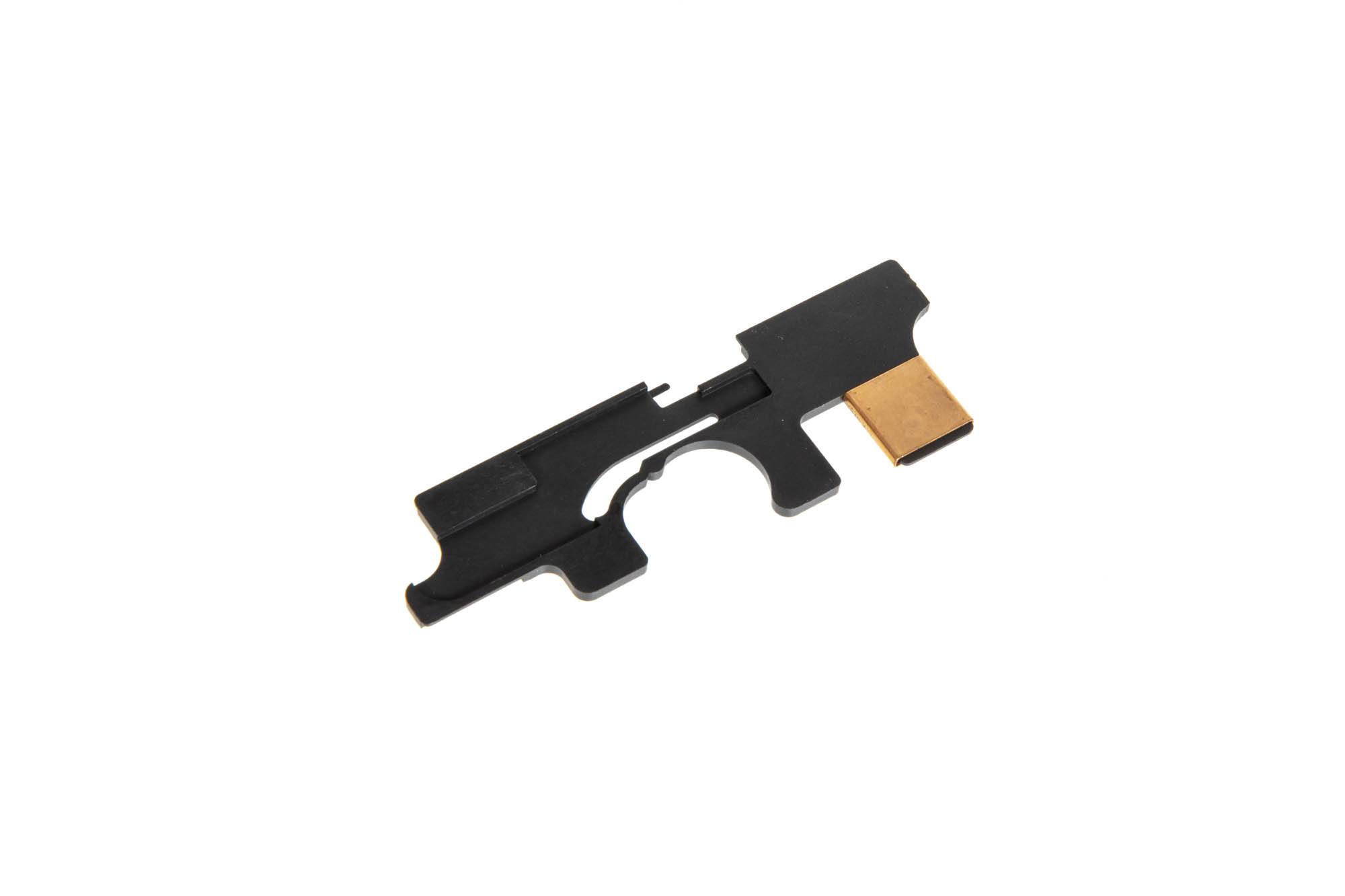 Selector plate for MP5 airsoft rifles