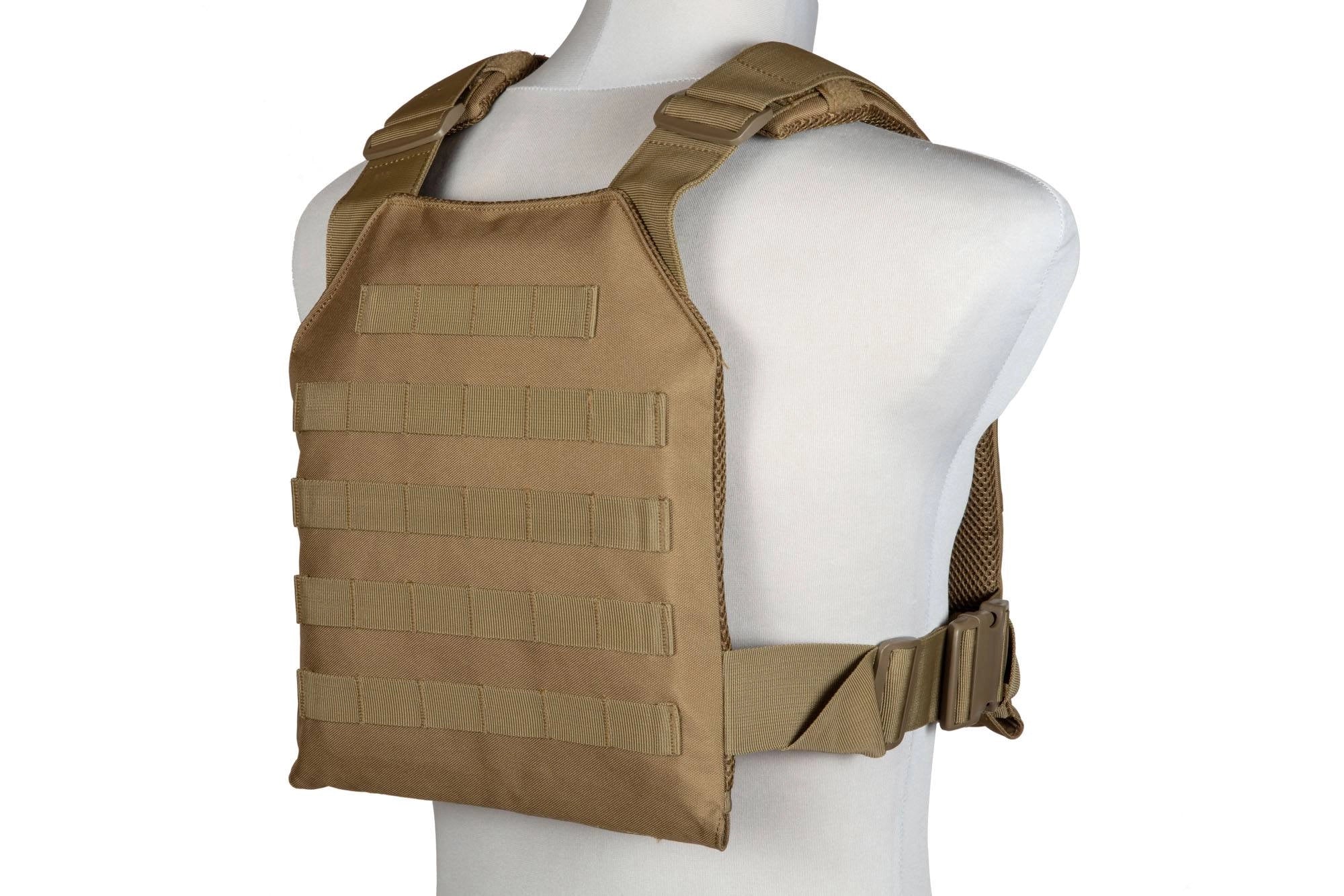 Recon Plate Carrier Tactical Vest - tan