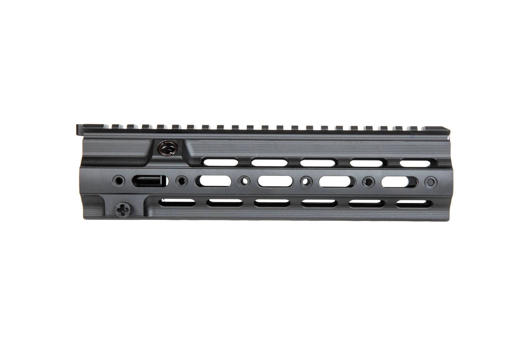 SMR-type RIS hand guard for HK416 airsoft rifles - black