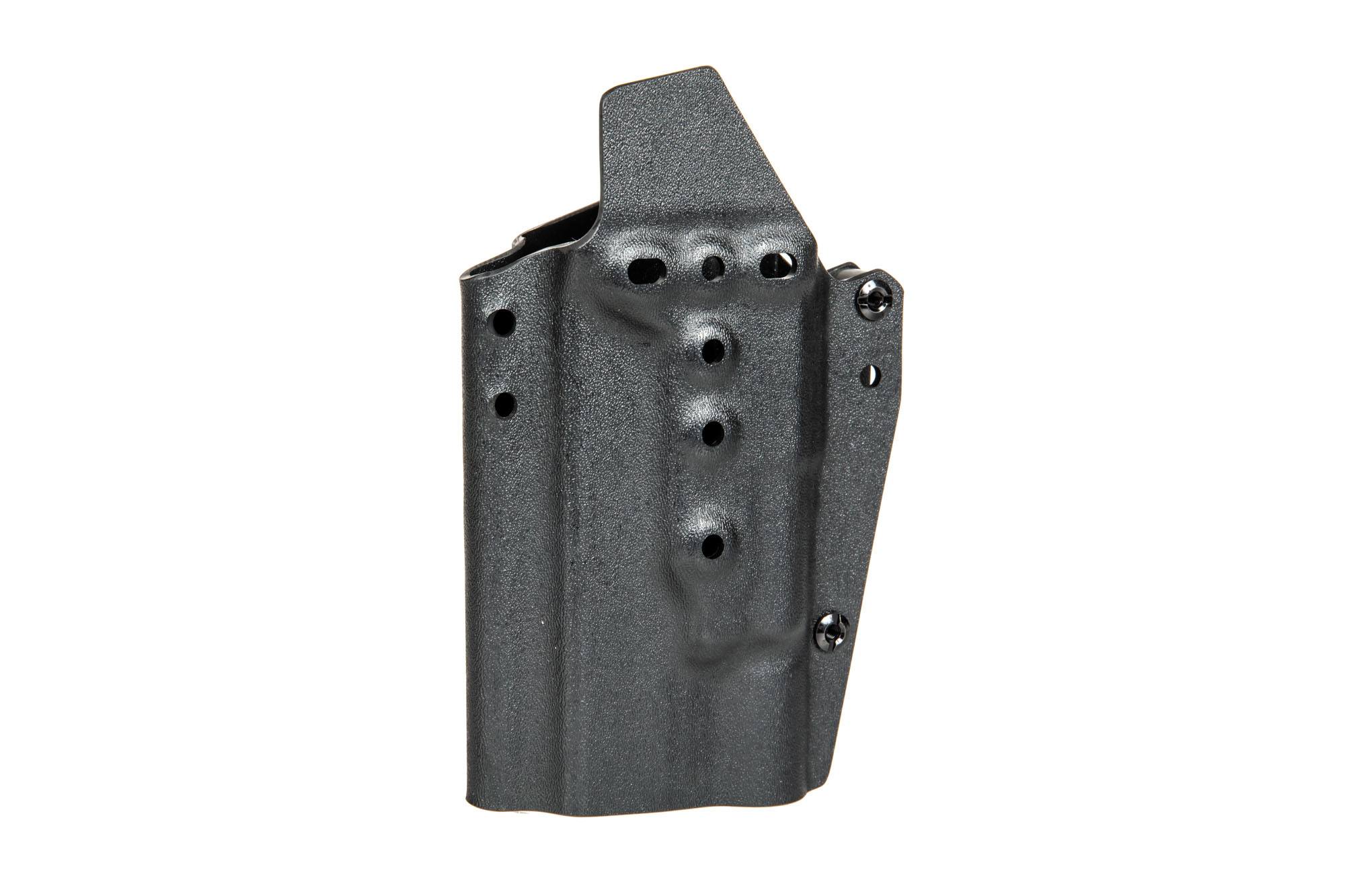 Kydex Holster for G17 replicas with X300 Flashlight - Black