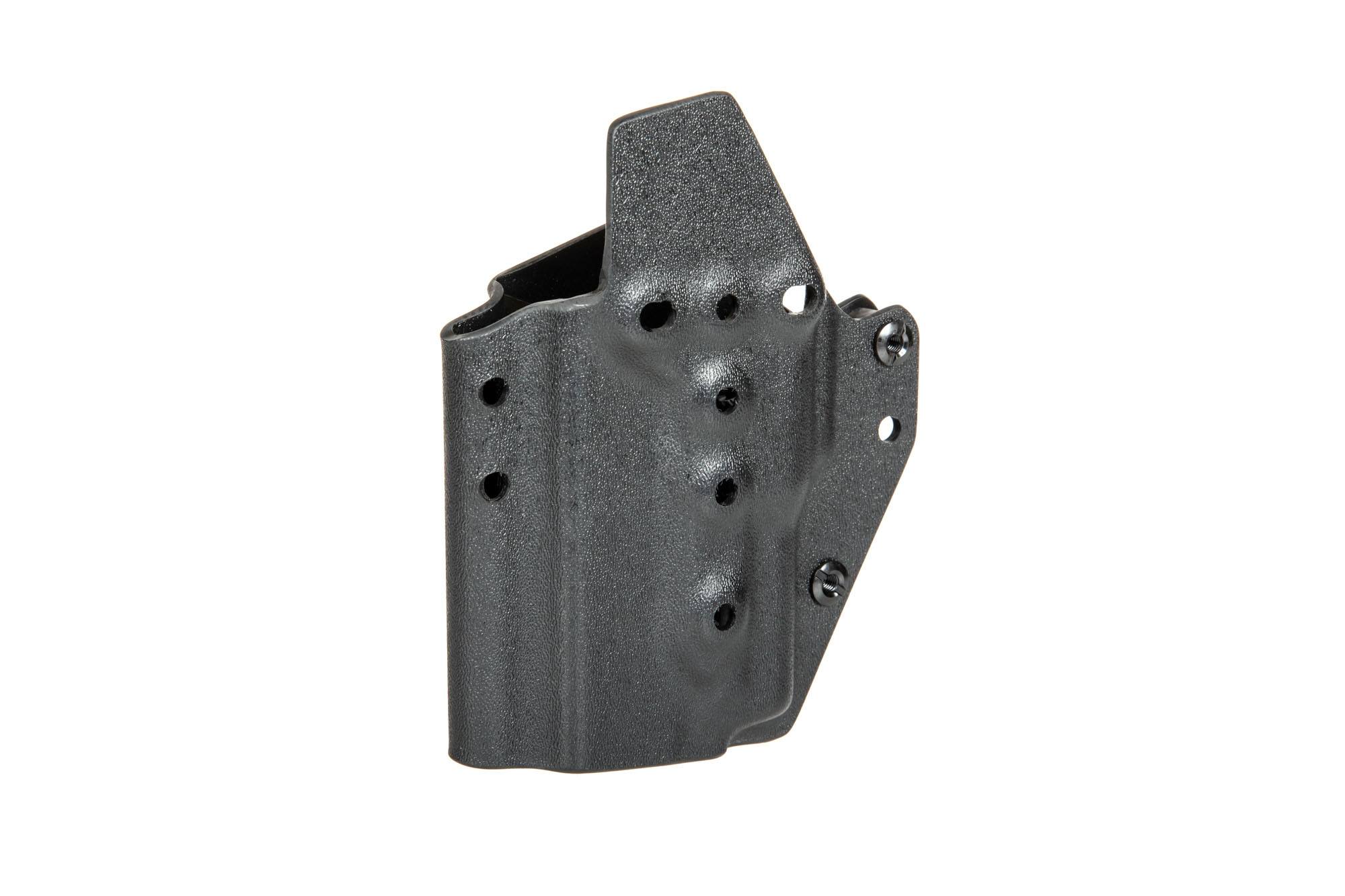 Kydex Holster for G19 replicas with XC1 Flashlight - Black