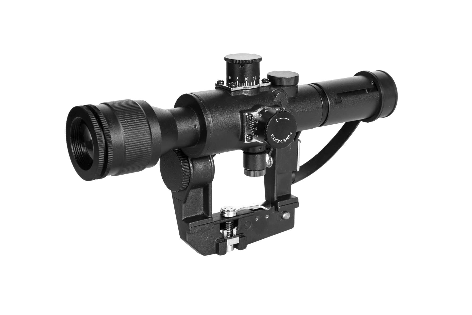 PSO-1 4 × 24 scope replica with illumination and SVD mount-1