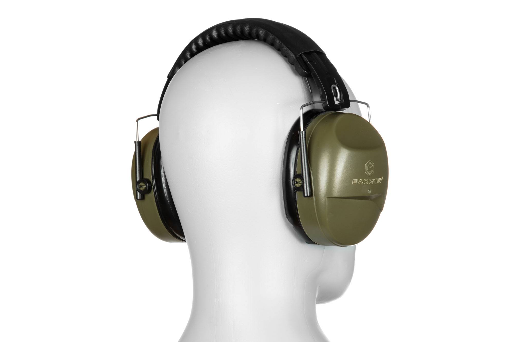 Protecteurs auditifs passifs M06A - Vert Feuillage