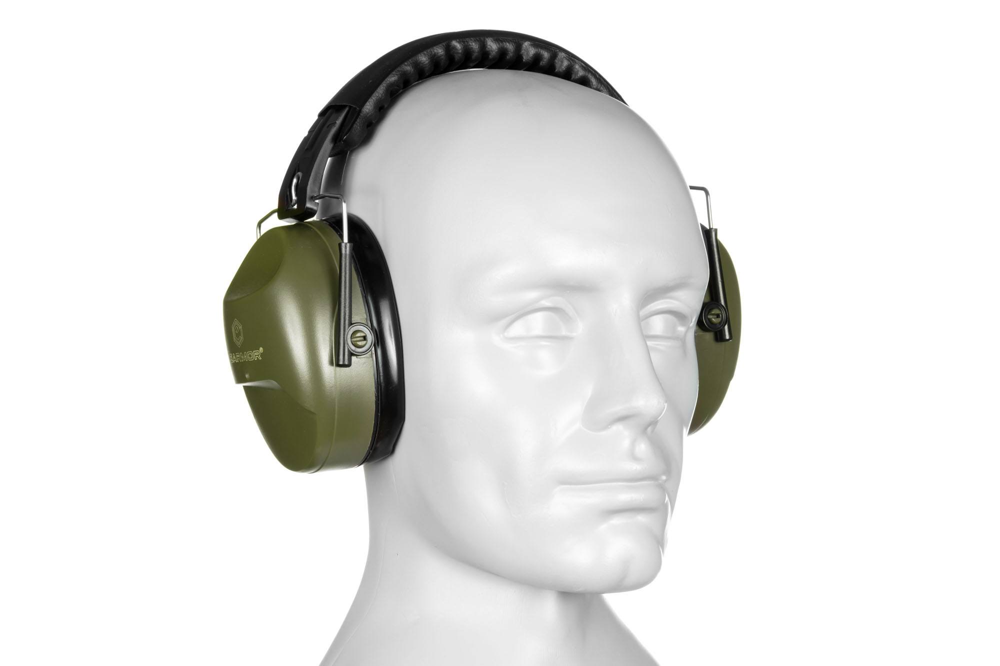 Passiver Gehörschutz M06A - Laubgrün