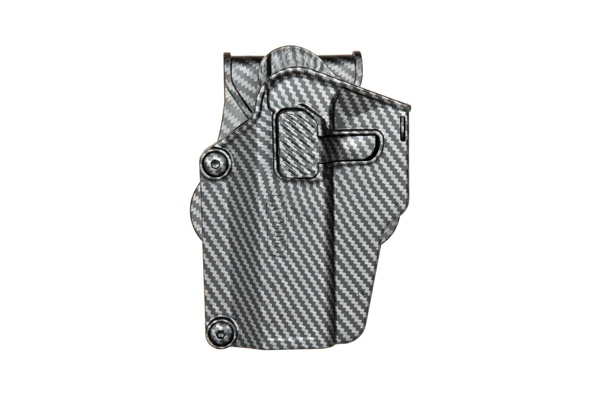 Per-Fit™ Multi fit Holster, fits 200+ guns (LEFT HAND) - CARBON