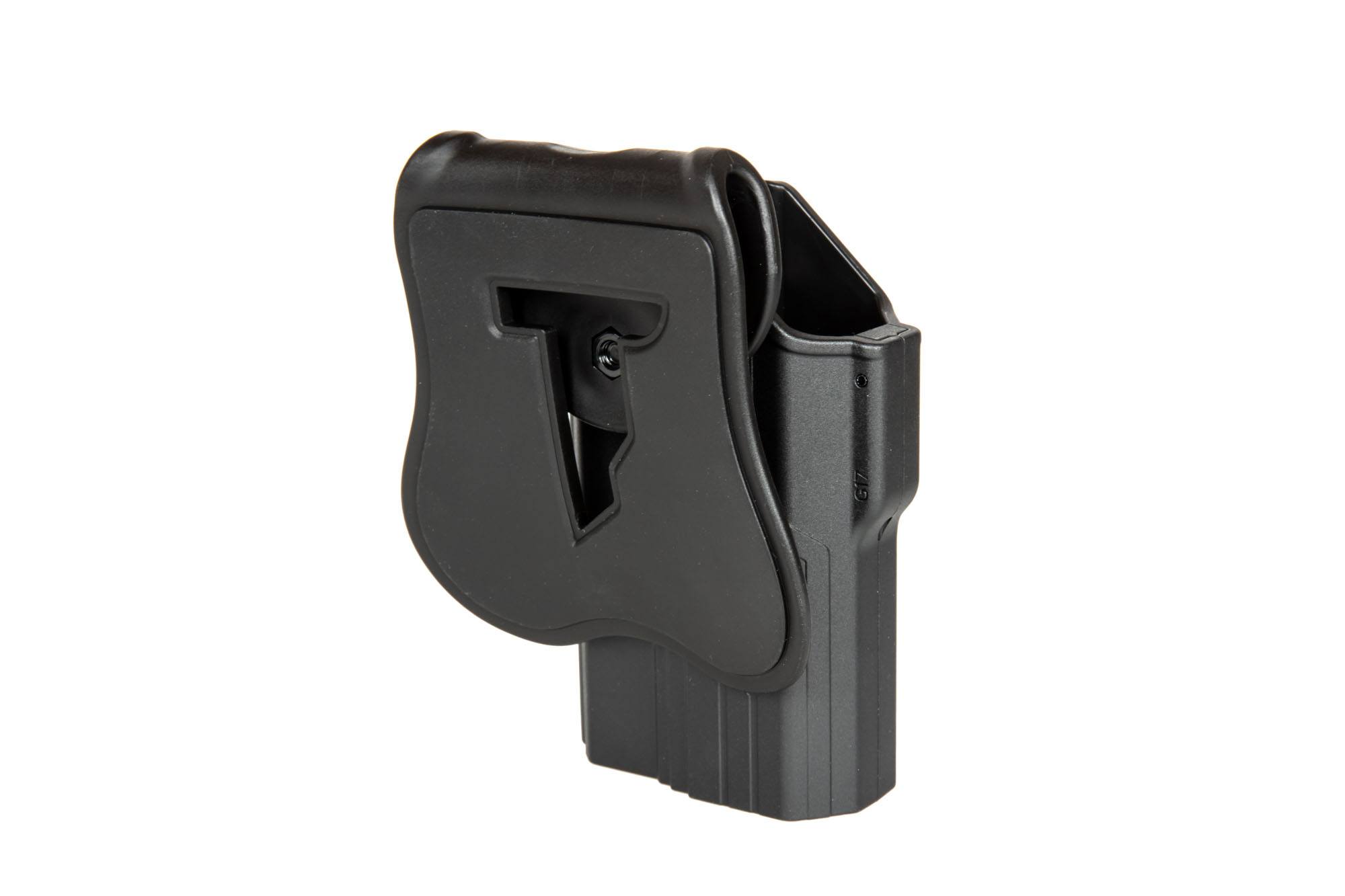 R-Defender Gen.2 Holster für Glock 17 mit Taschenlampe - Schwarz