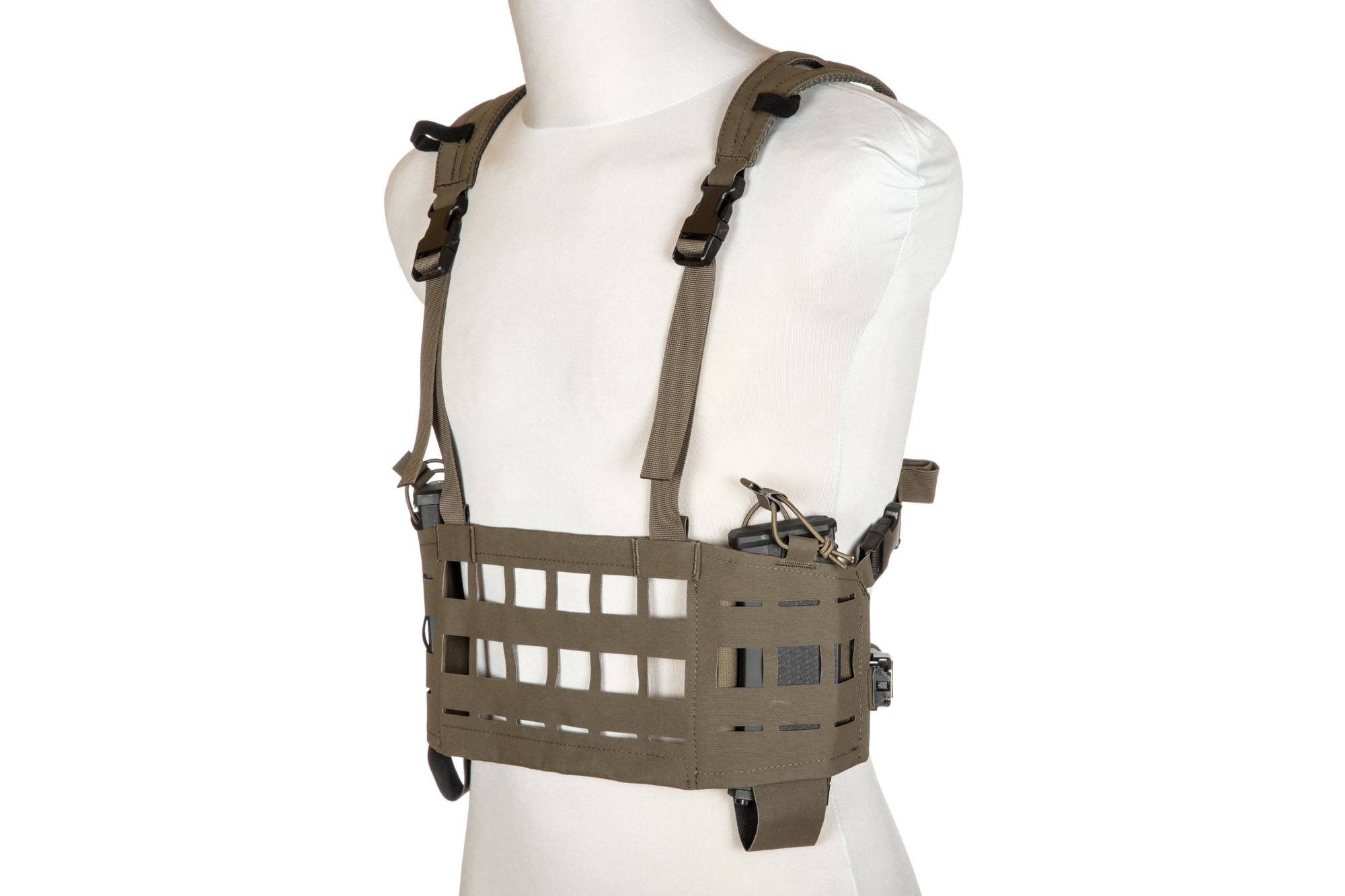 Tactical Vest Laser Chest Rig Thyla  - Olive