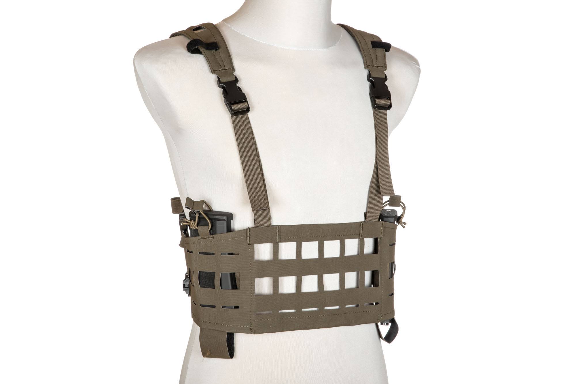 Tactical Vest Laser Chest Rig Thyla  - Olive