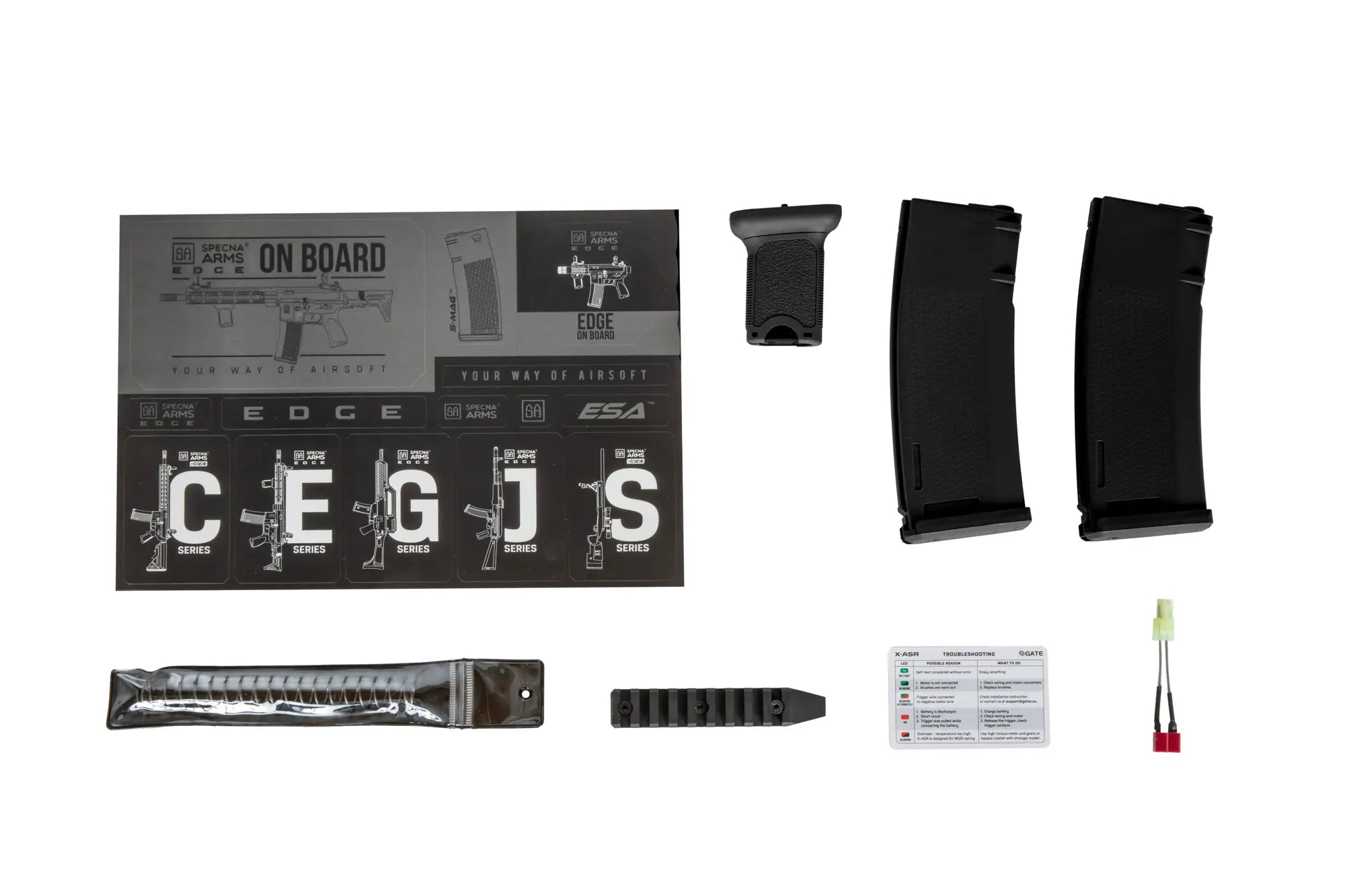 SA-E07-L EDGE™ carbine replica - Light Ops Stock - Black-8