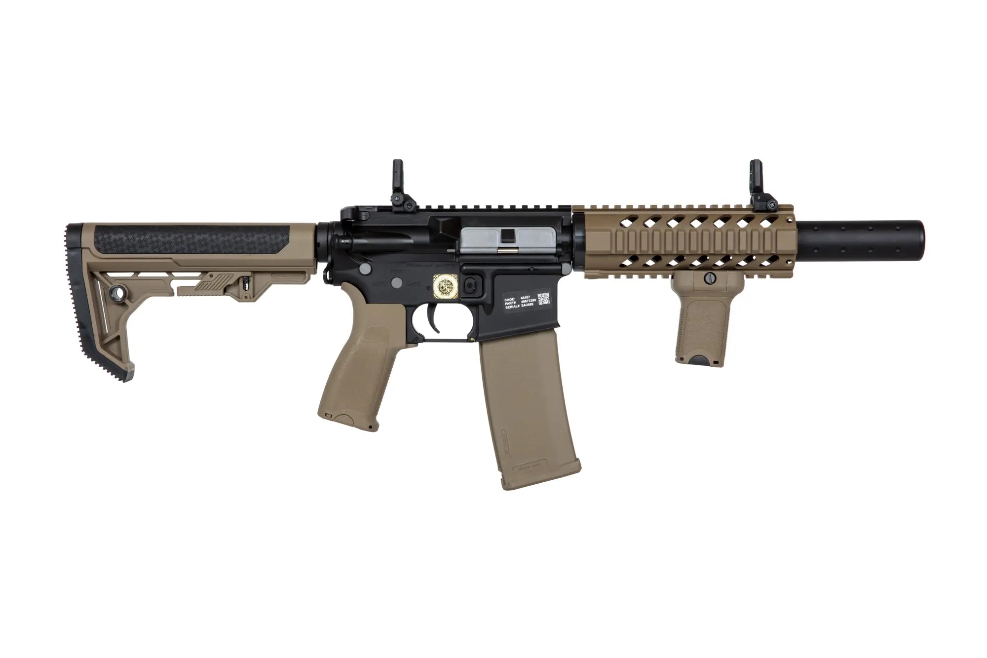 SA-E11 EDGE™ Assault Rifle Replica - Light Ops Stock - Half-Tan-12