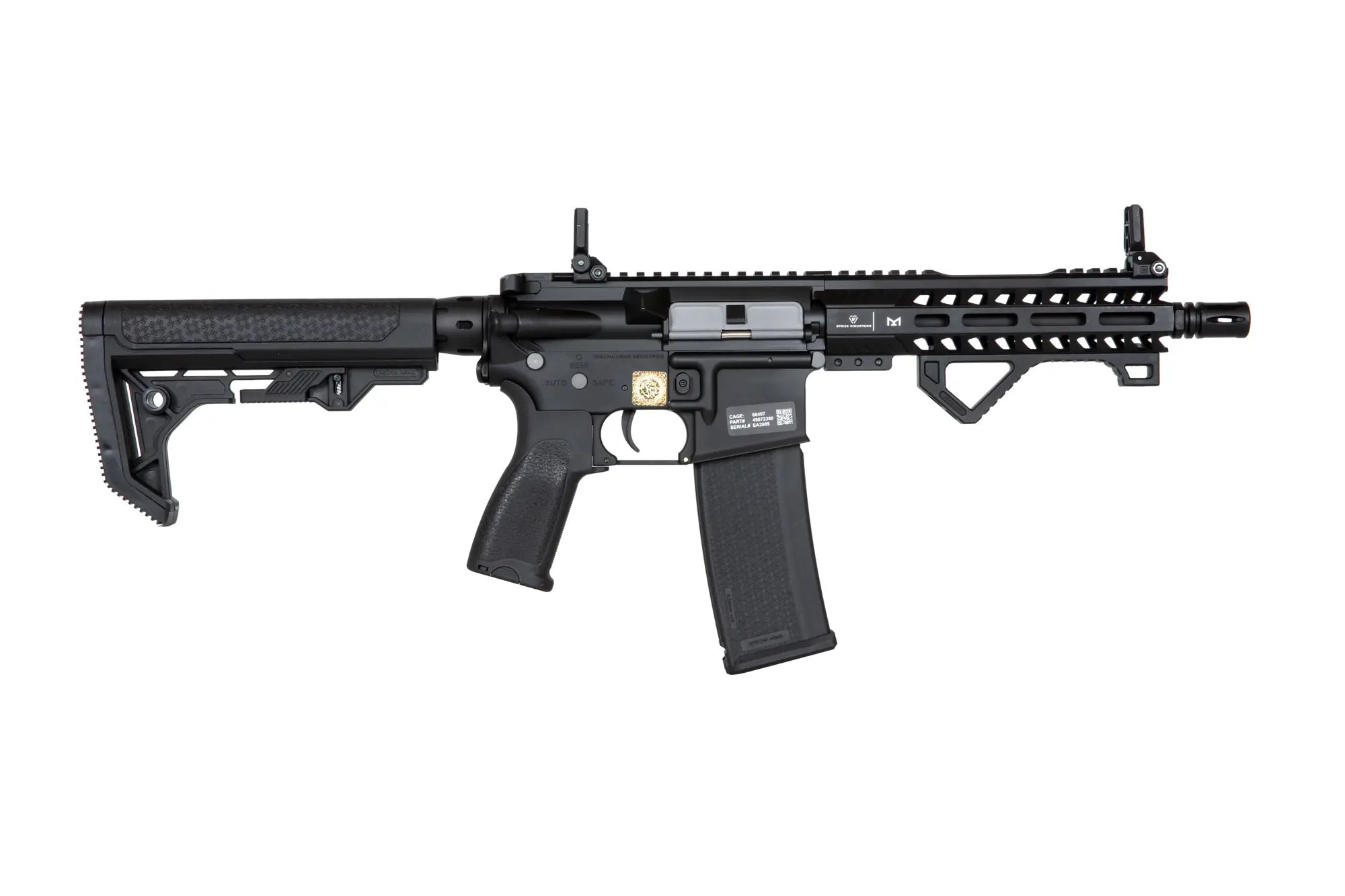 RRA & SI SA-E17-L EDGE™ Assault Rifle Replica - Light Ops Stock - Black-12