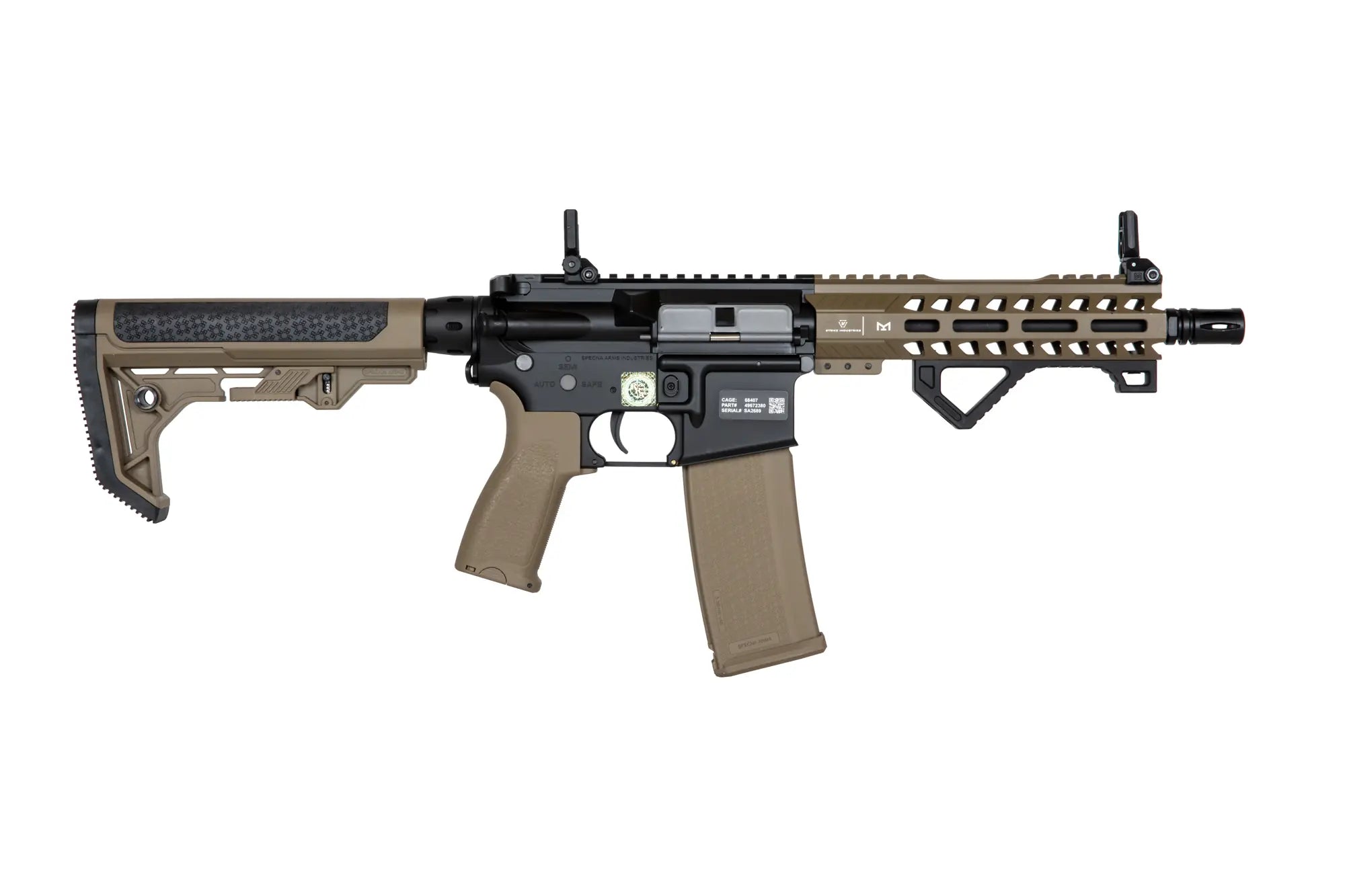 RRA & SI SA-E17-L EDGE™ Assault Rifle Replica - Light Ops Stock - Half-Tan-12