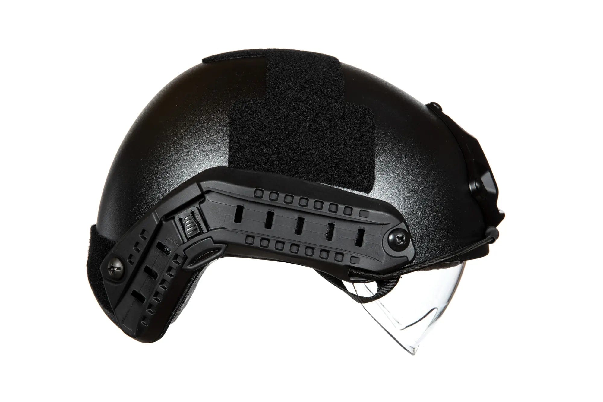 X-Shield MH Helmet With Goggles - Black
