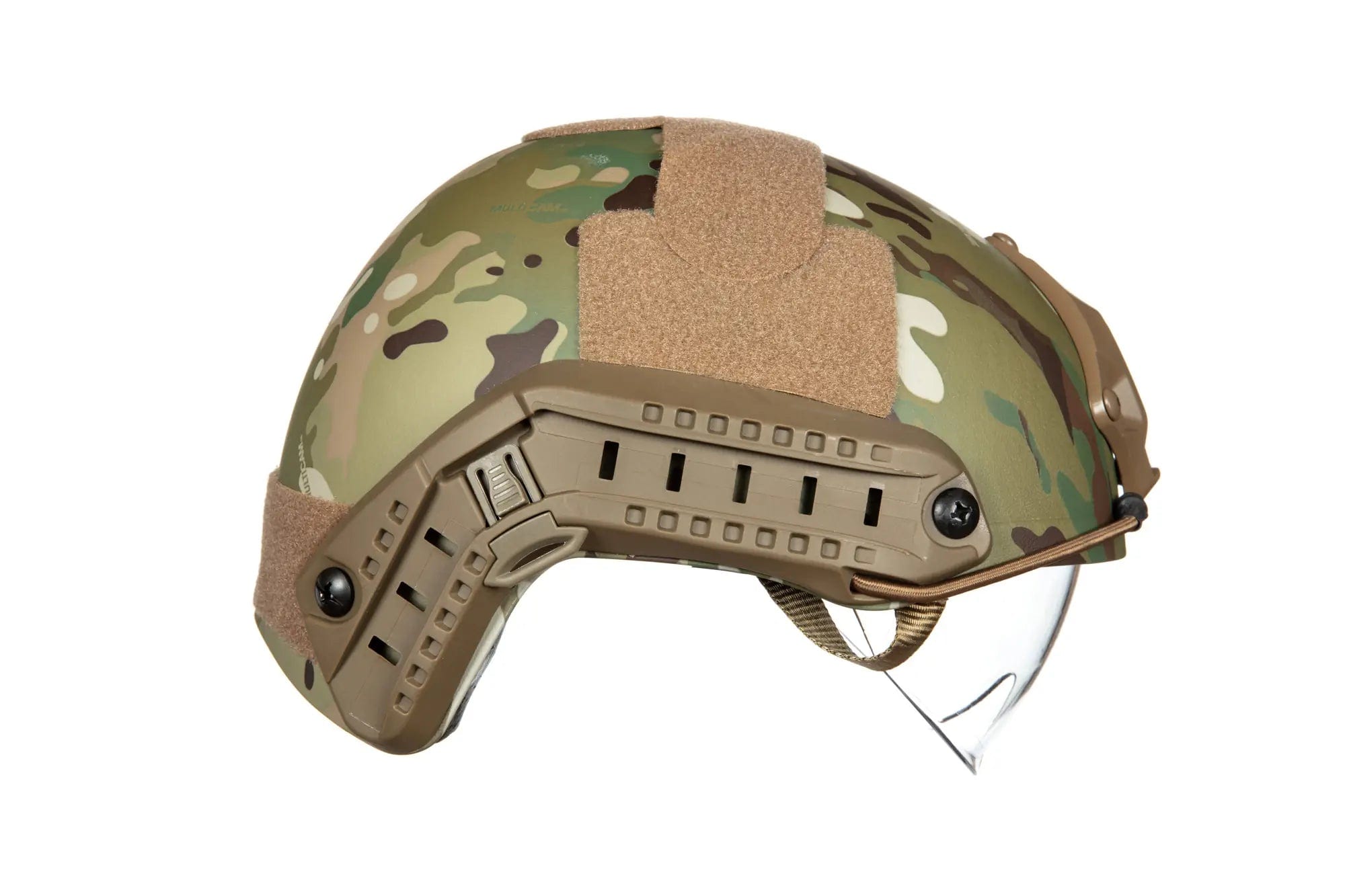 X-Shield MH Helmet With Goggles - Multicam