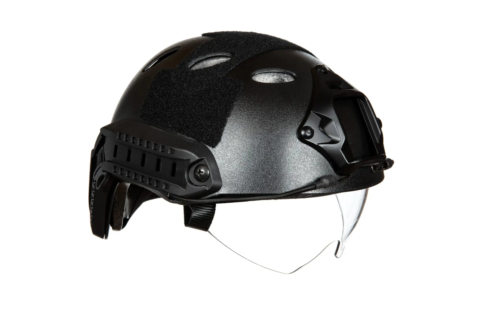 X-Shield PJ-Helm-Replik mit Brille - Schwarz