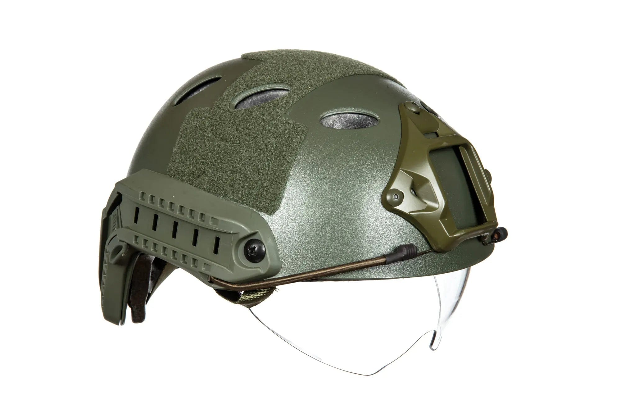 X-Shield PJ Helmet Replica With Goggles - Olive