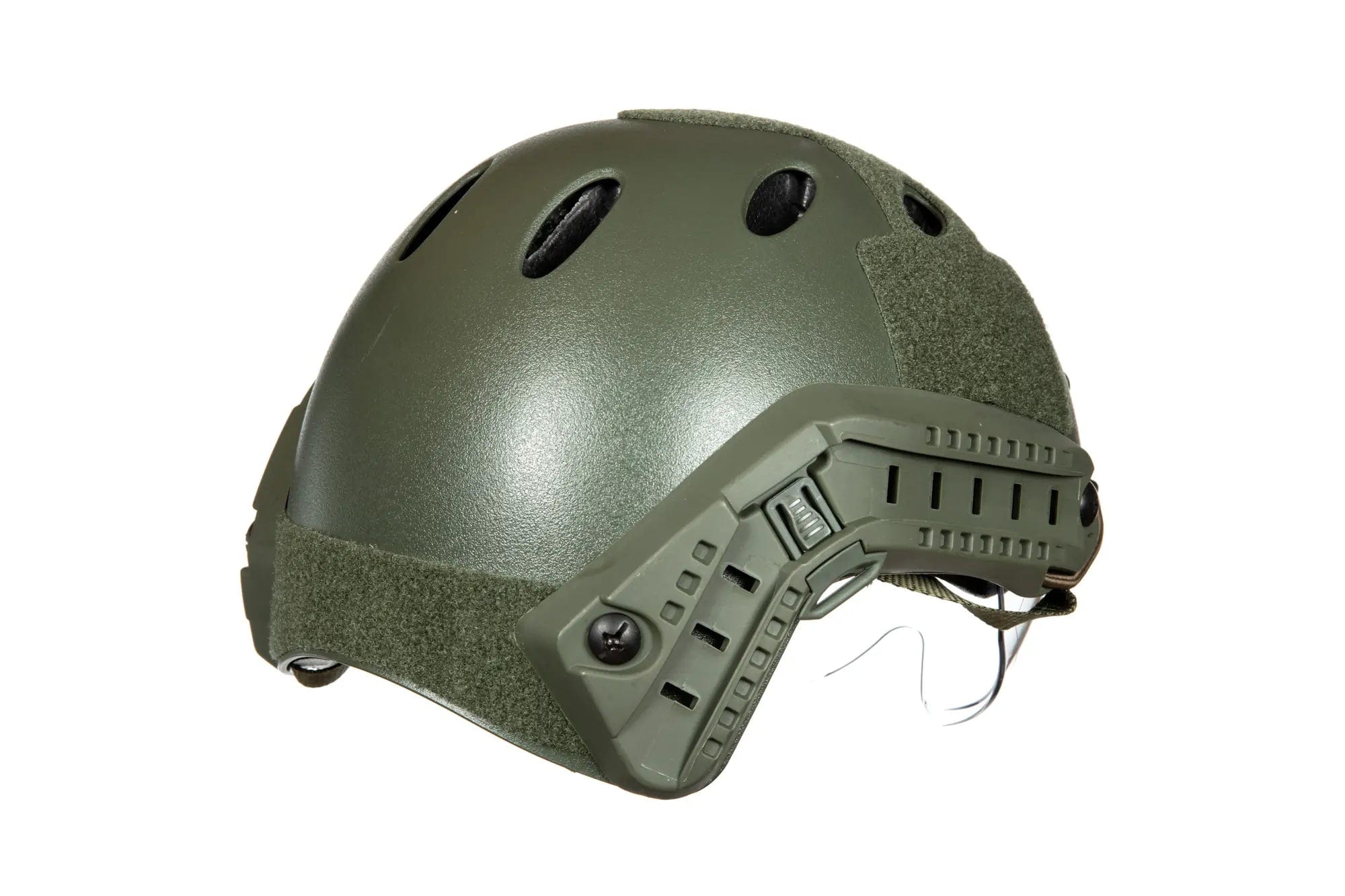 X-Shield PJ-Helm-Replik mit Brille - Olive