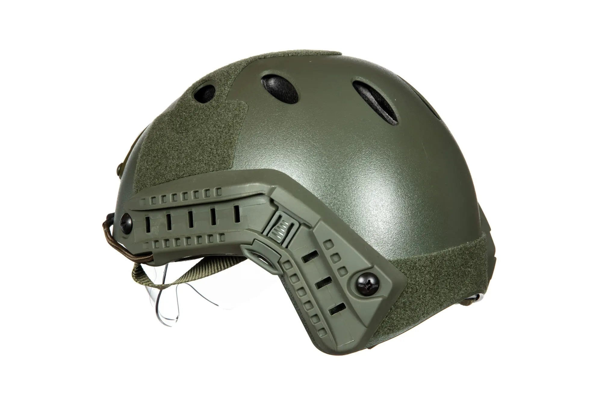 X-Shield PJ-Helm-Replik mit Brille - Olive