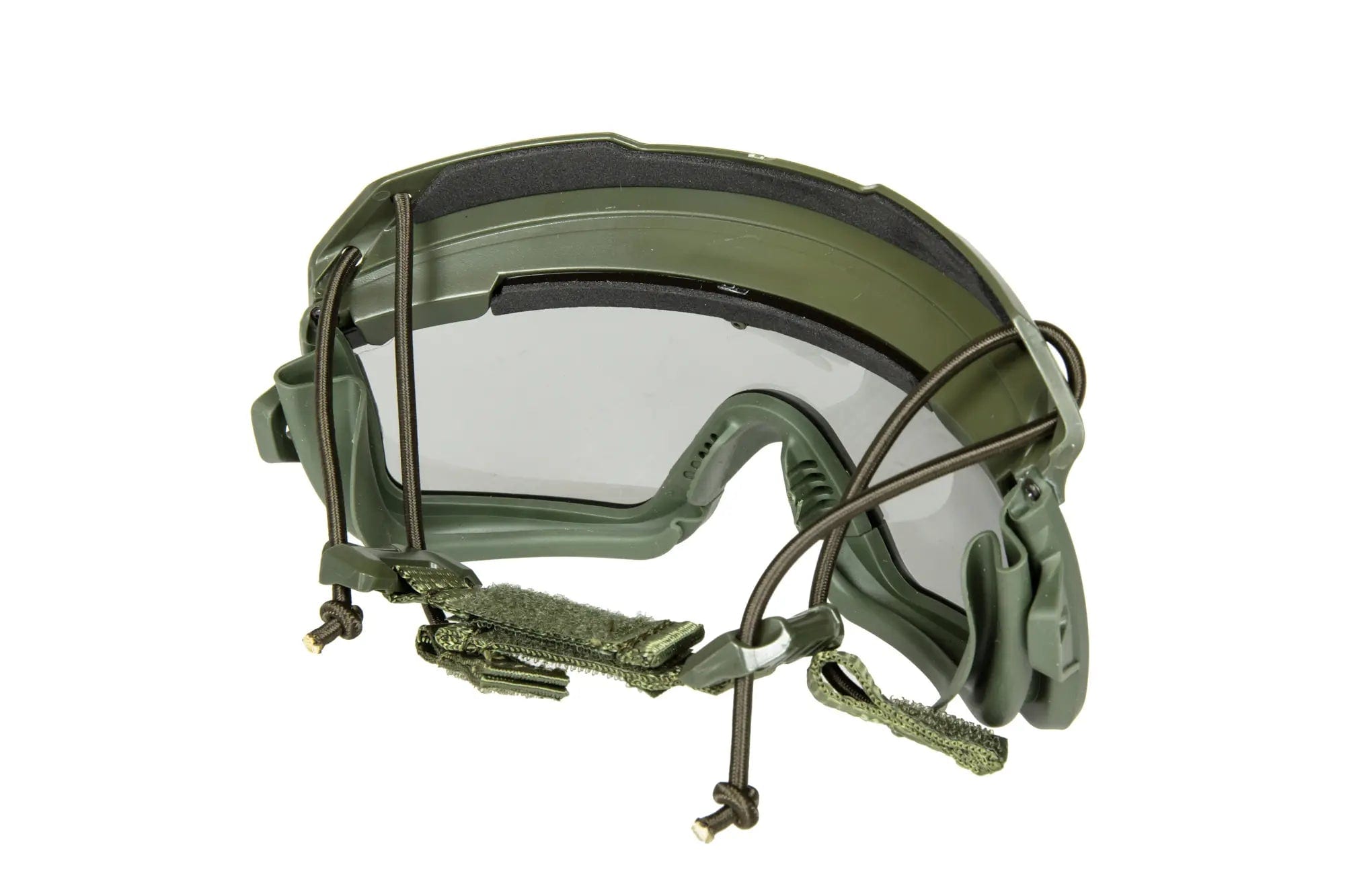 2in1 Tactical Goggles - Olive / Black
