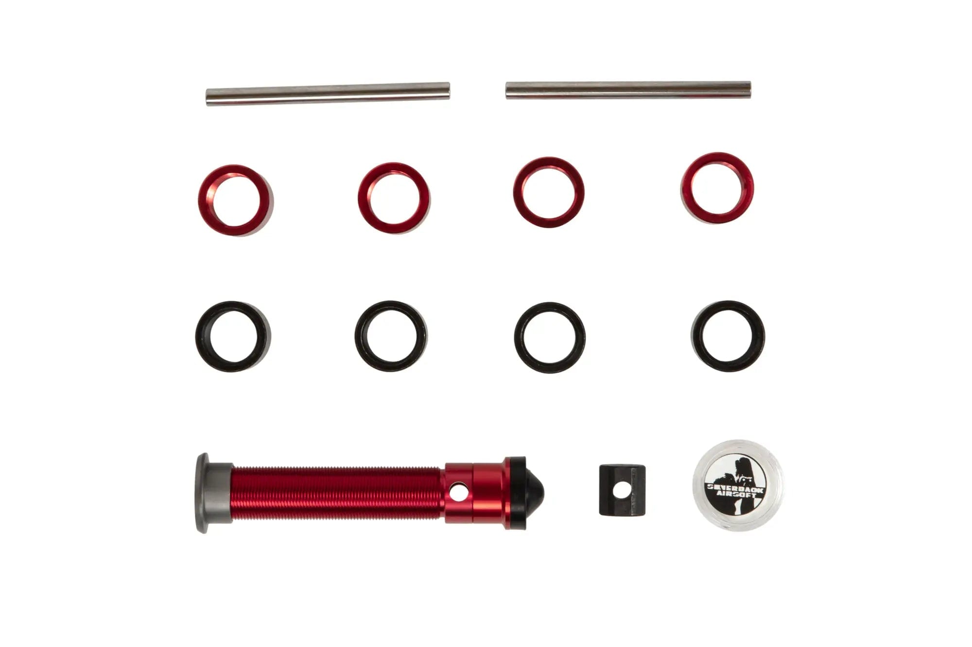 Adjustable weight piston for SRS PullBolt replicas