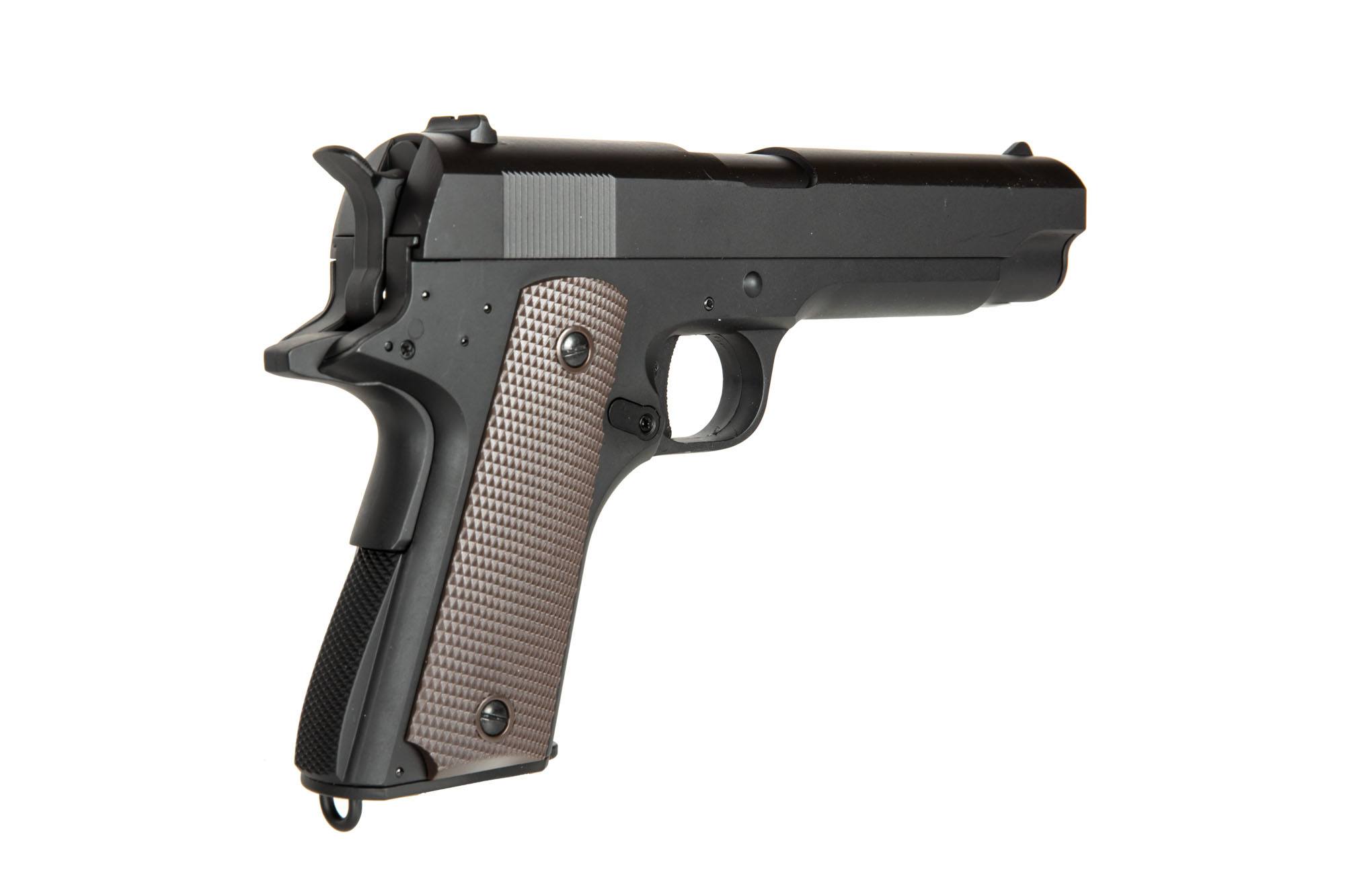 Réplique de pistolet électrique CM123 1911 (pile incl.)