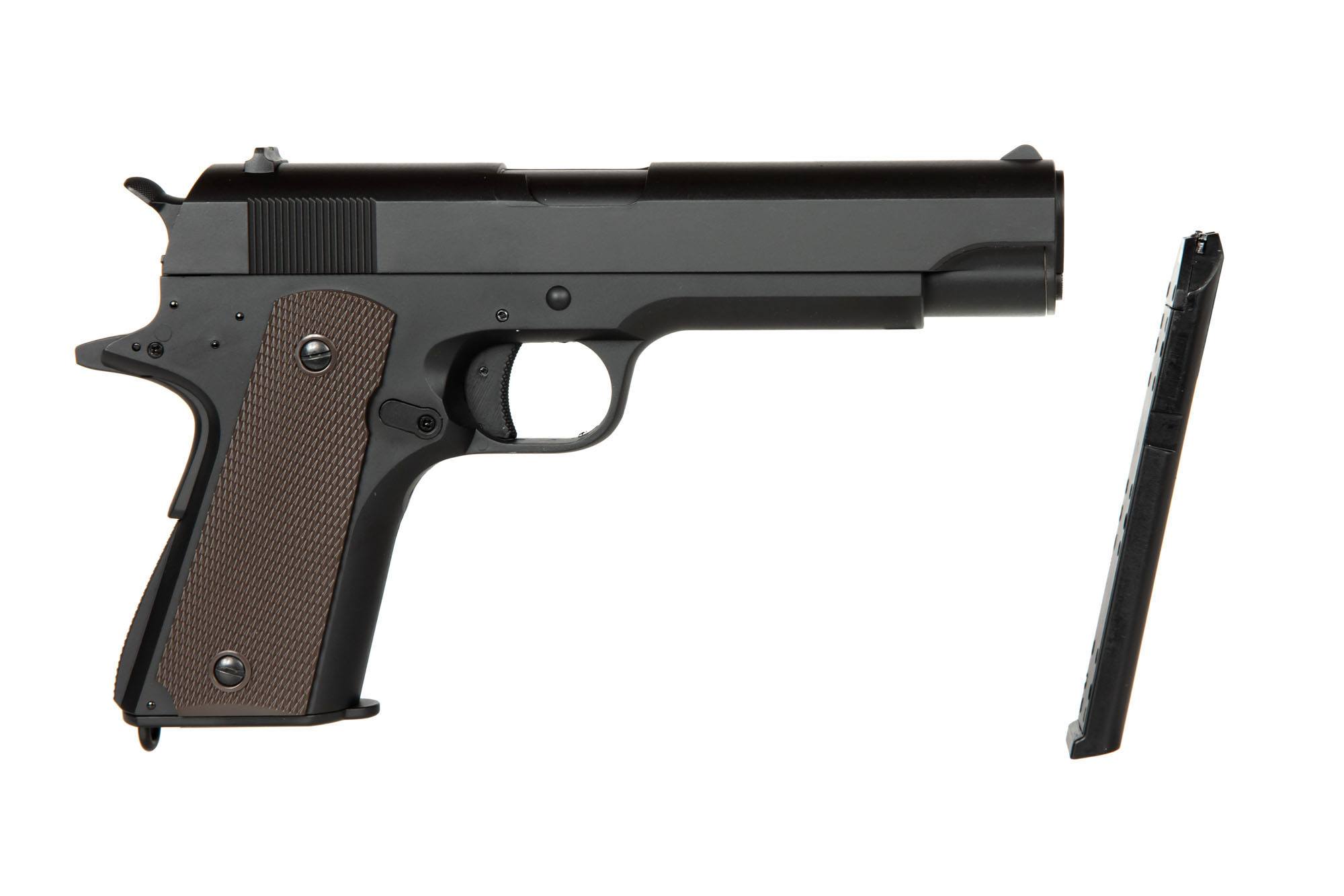 Réplique de pistolet électrique CM123 1911 (pile incl.)