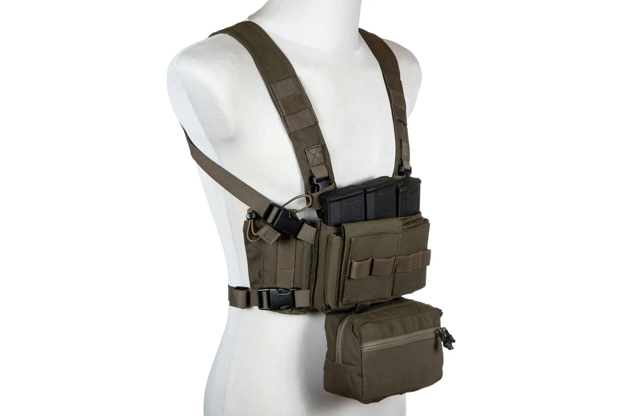 Mk4 Type Chest Rig - Olive-2