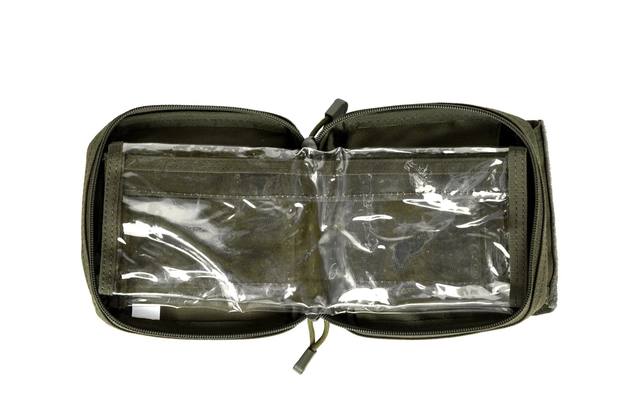 Administrative Panel with Map Pouch - Olive-7