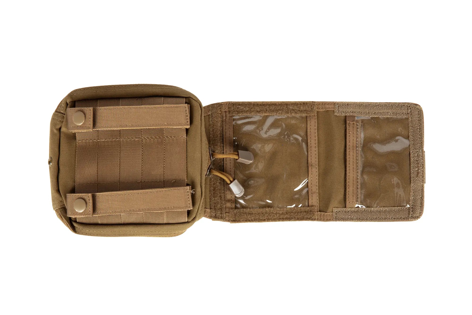 Administrative Panel with Map Pouch - Tan-6