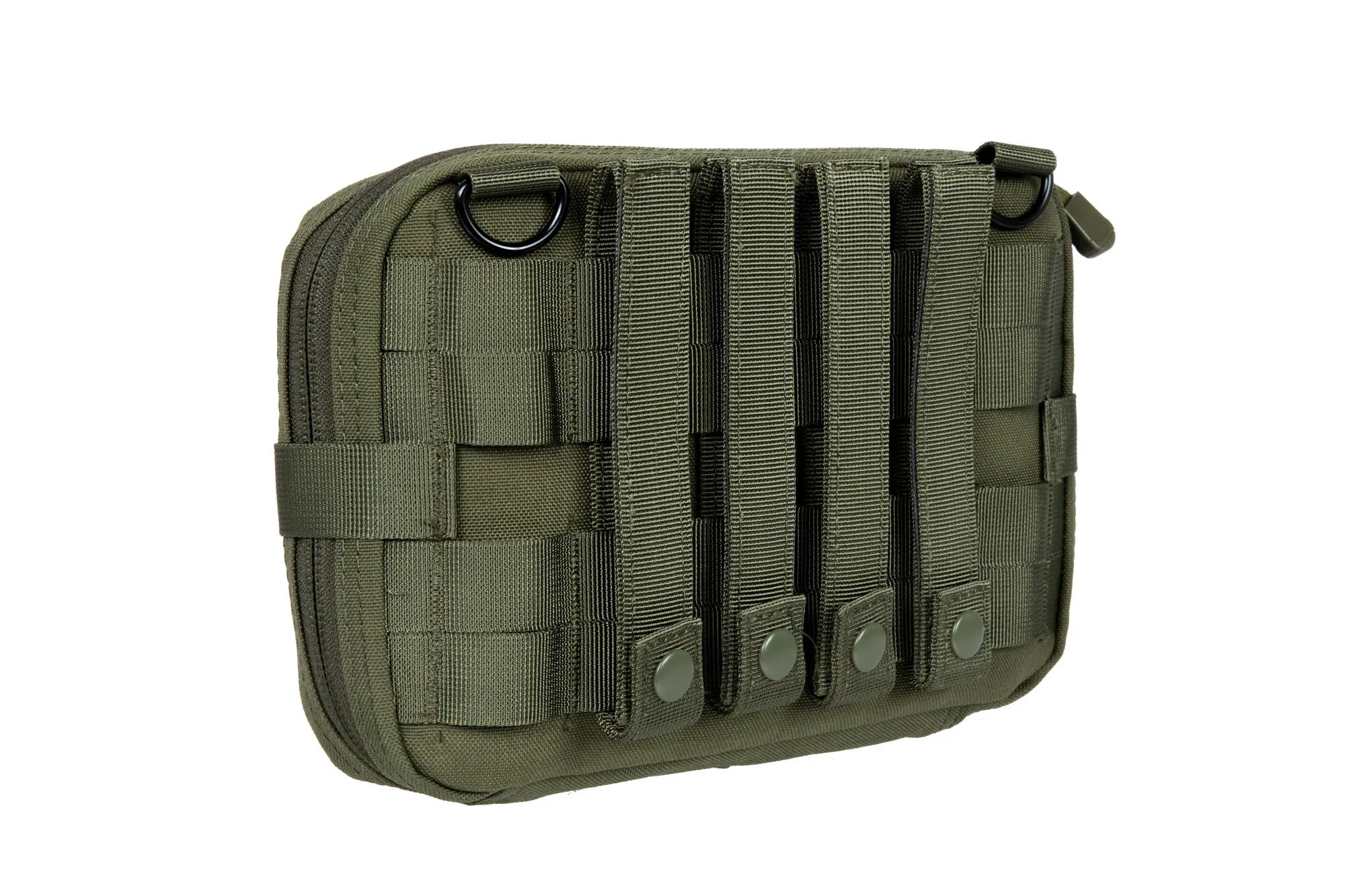 Large Administration Pouch with a Map Holder - Olive-5
