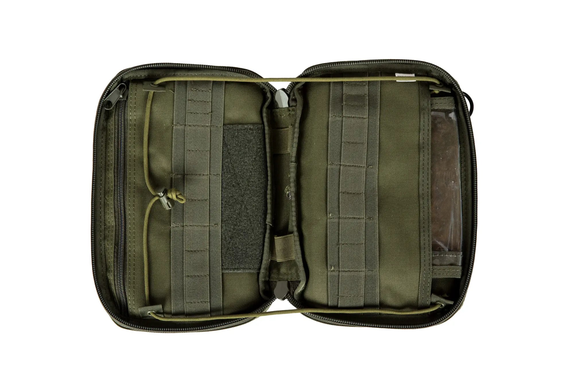 Large Administration Pouch with a Map Holder - Olive-6
