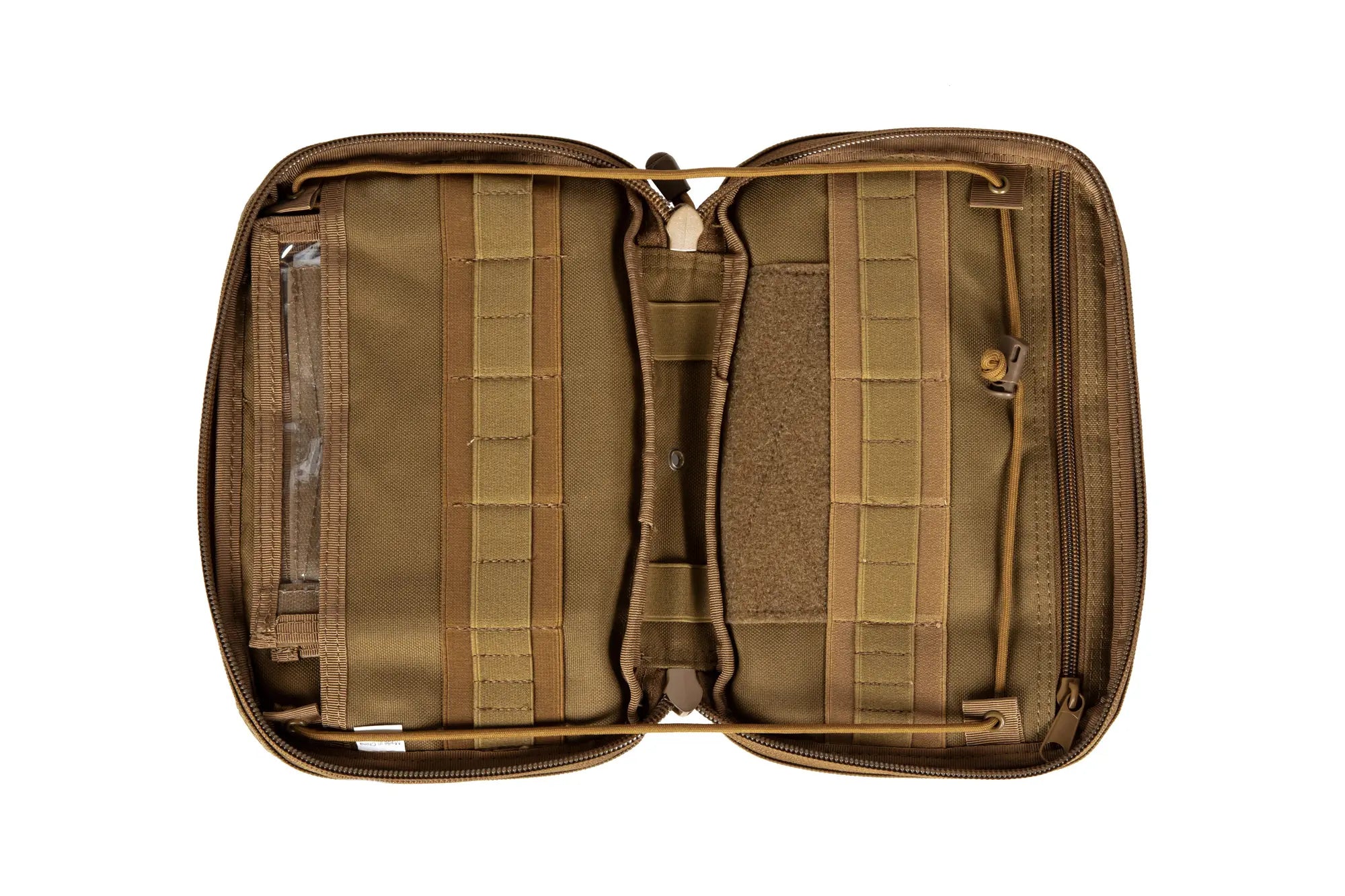 Large Administration Pouch with a Map Holder - Tan-6