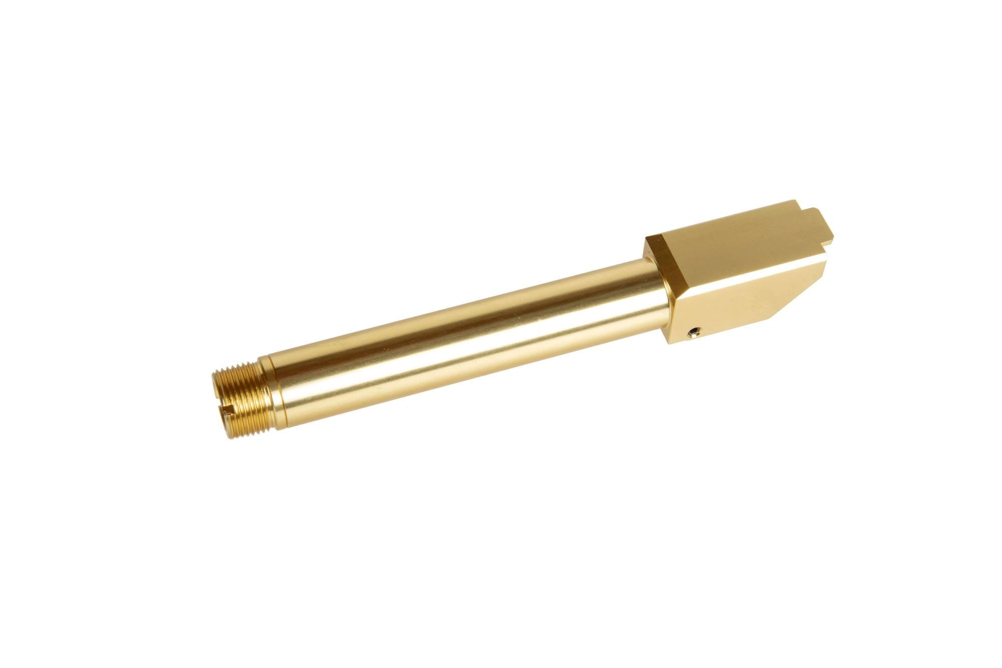 2way fixed No recoil outter barrel for Glock 17 gen 3 replicas  - Golden