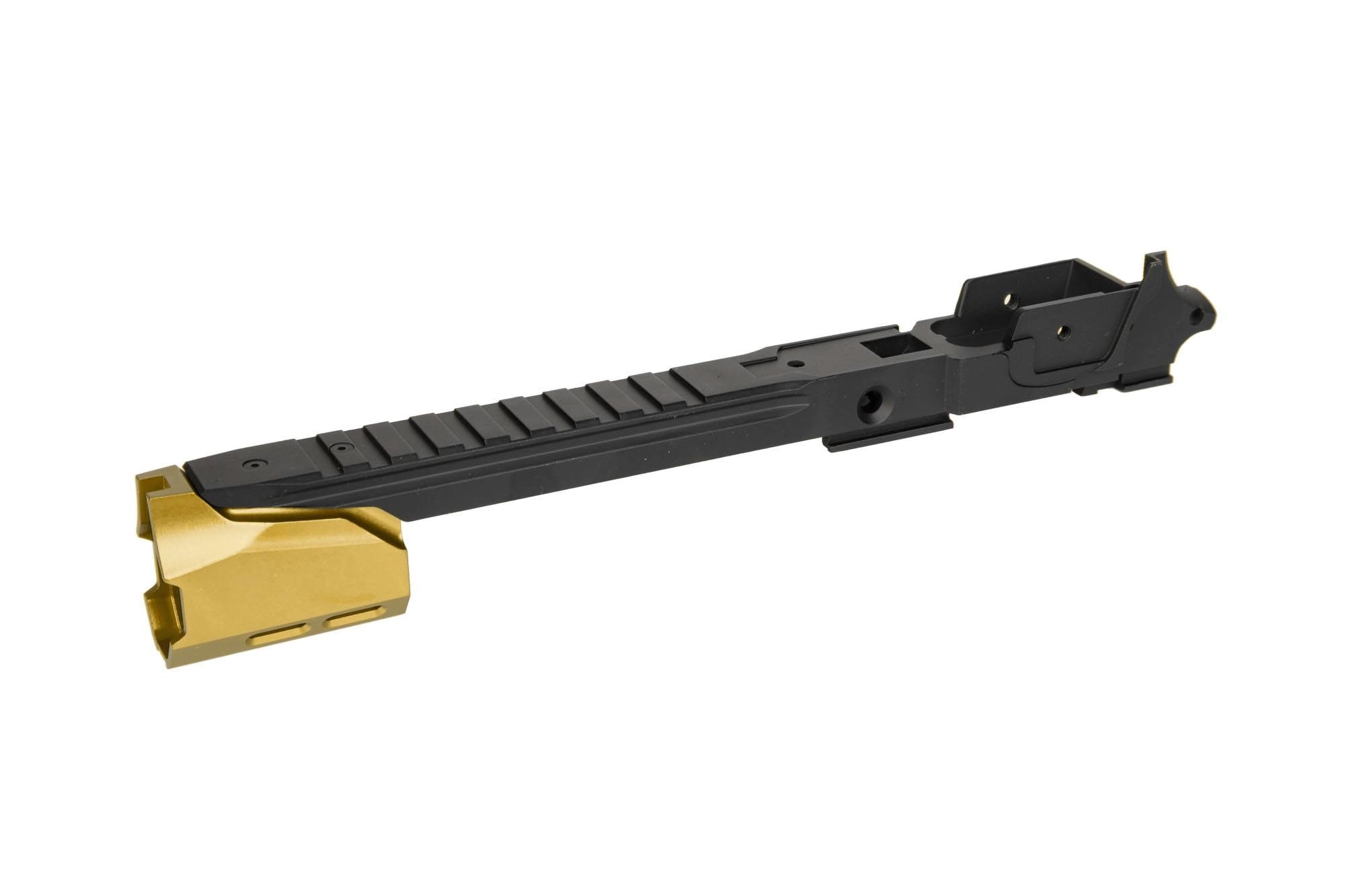 Custom Lower Frame R EDGE for Hi-Capa 5.1 + Compensator - Gold