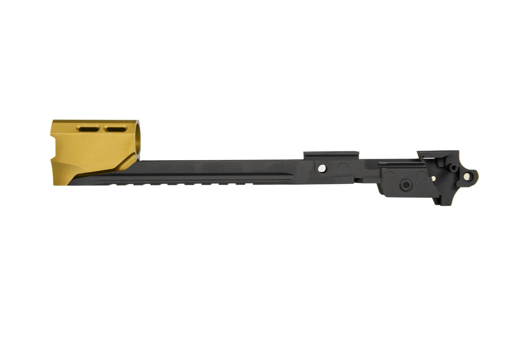 Custom Lower Frame R EDGE for Hi-Capa 5.1 + Compensator - Gold