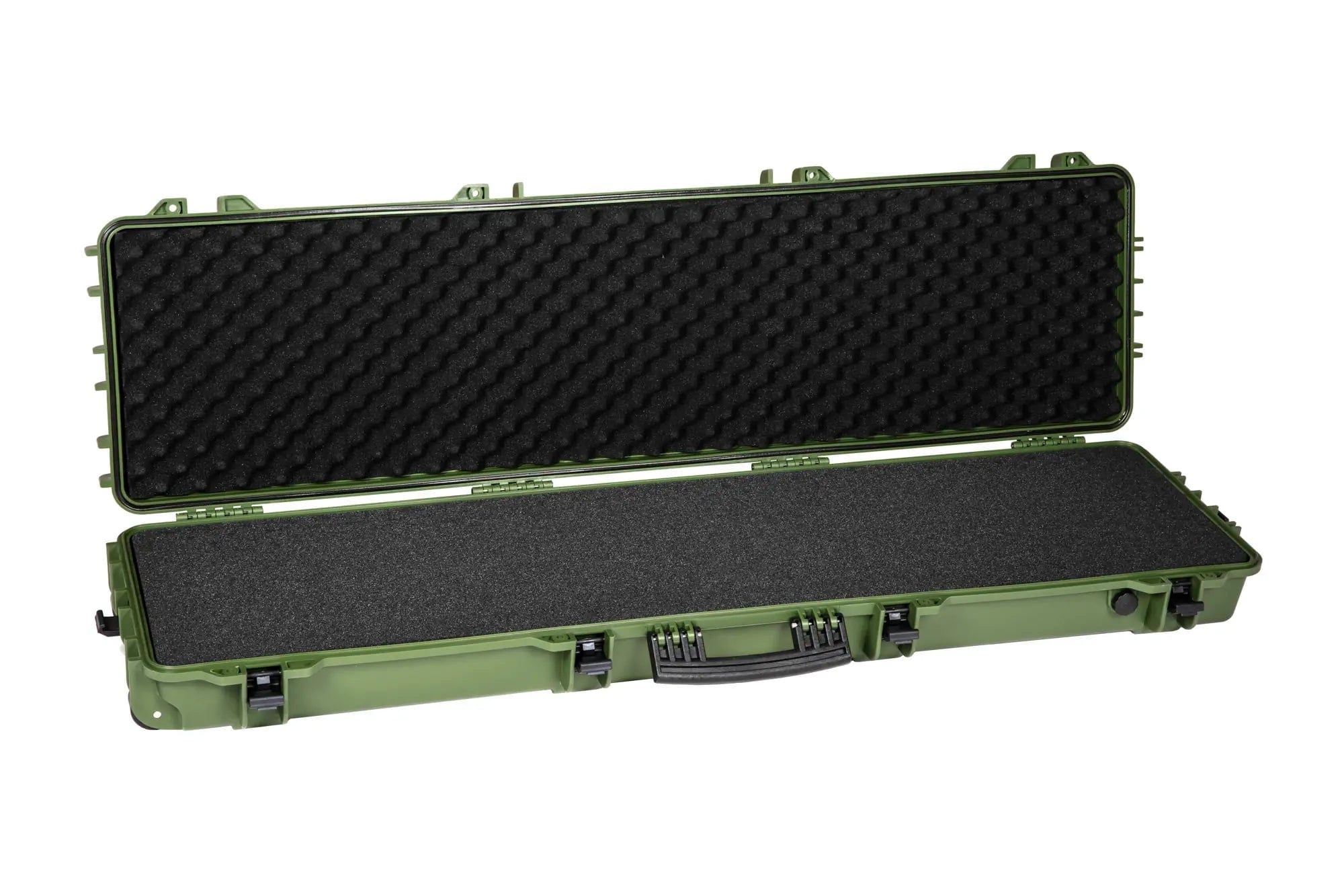 Nuprol Small Hard Pistol Case with Wave Foam System, Green