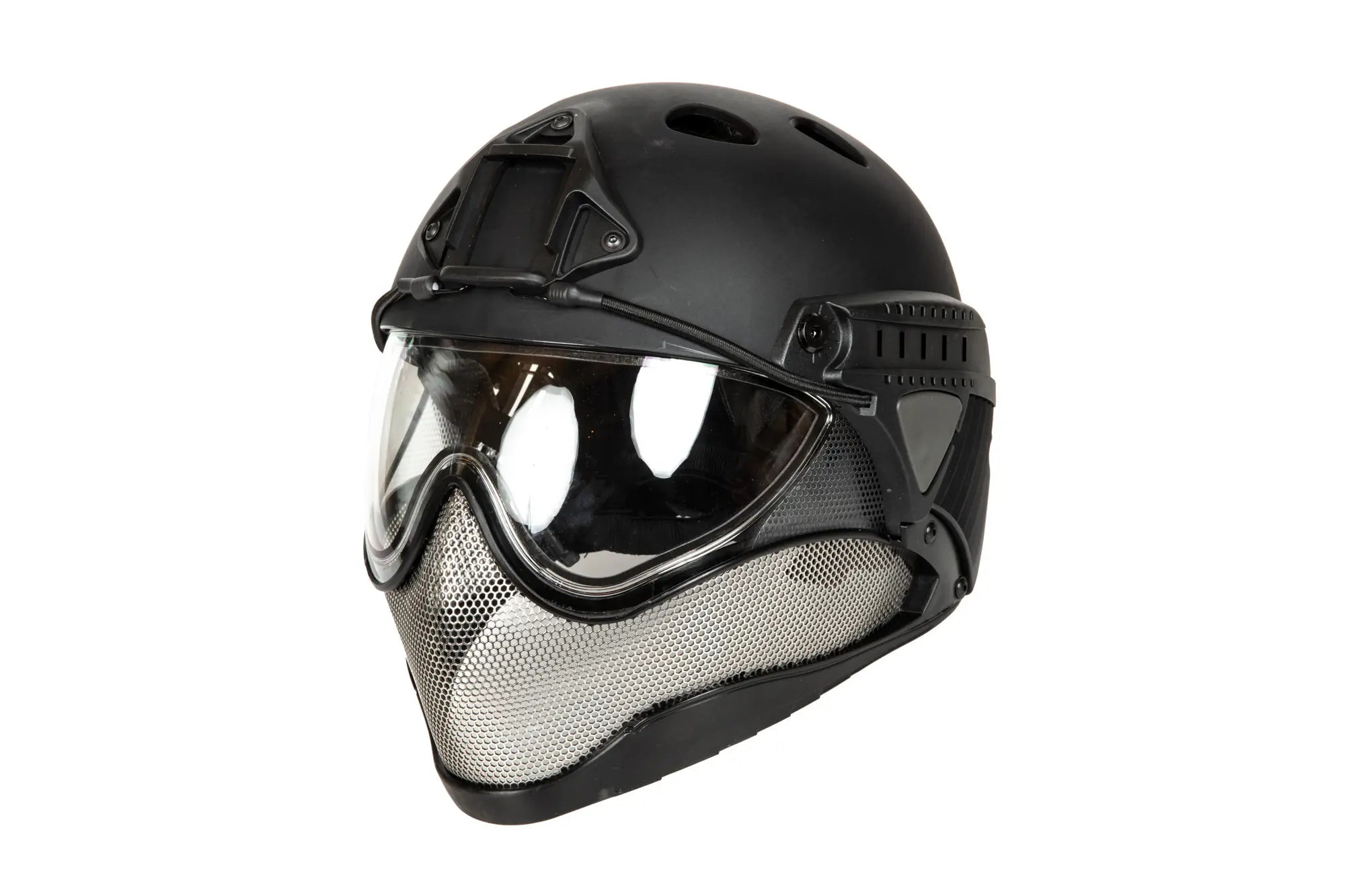 Full Face First Helmet  -Black