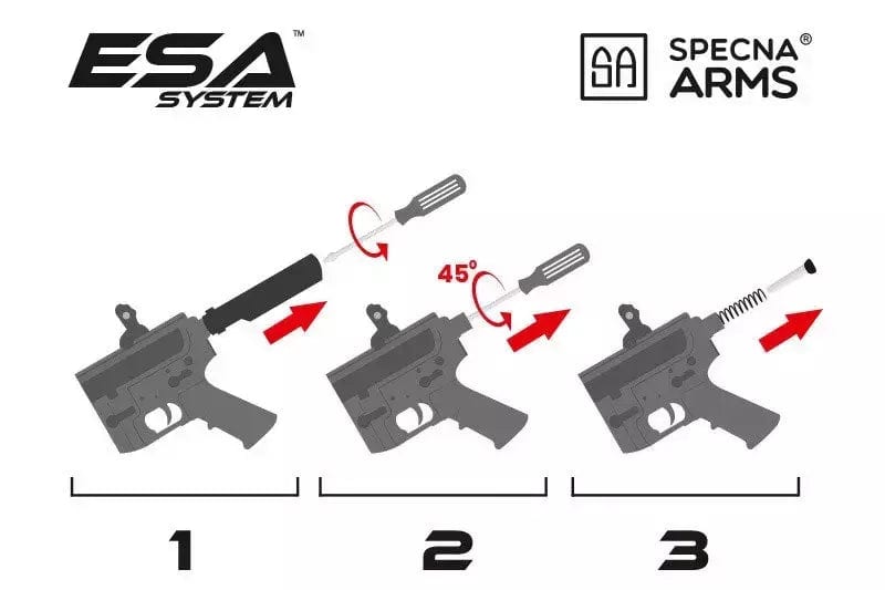 Airsoft Rifle SA-C12 CORE - Half Tan